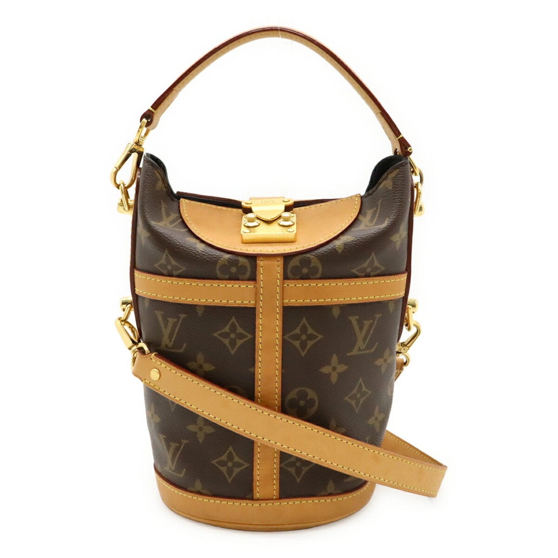 LOUIS VUITTON Monogram Duffel Bag Shoulder Handbag