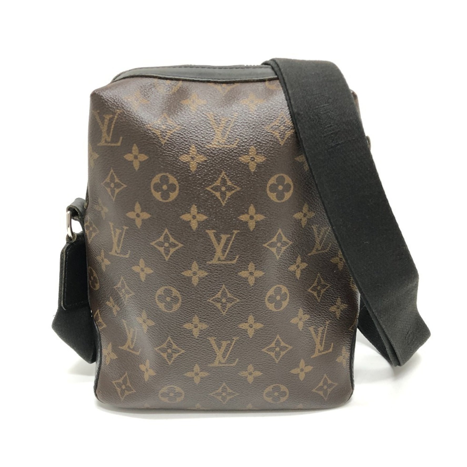 Louis Vuitton Monogram Macassar Torres PM Bag Shoulder Crossbody Canvas Men's Brown