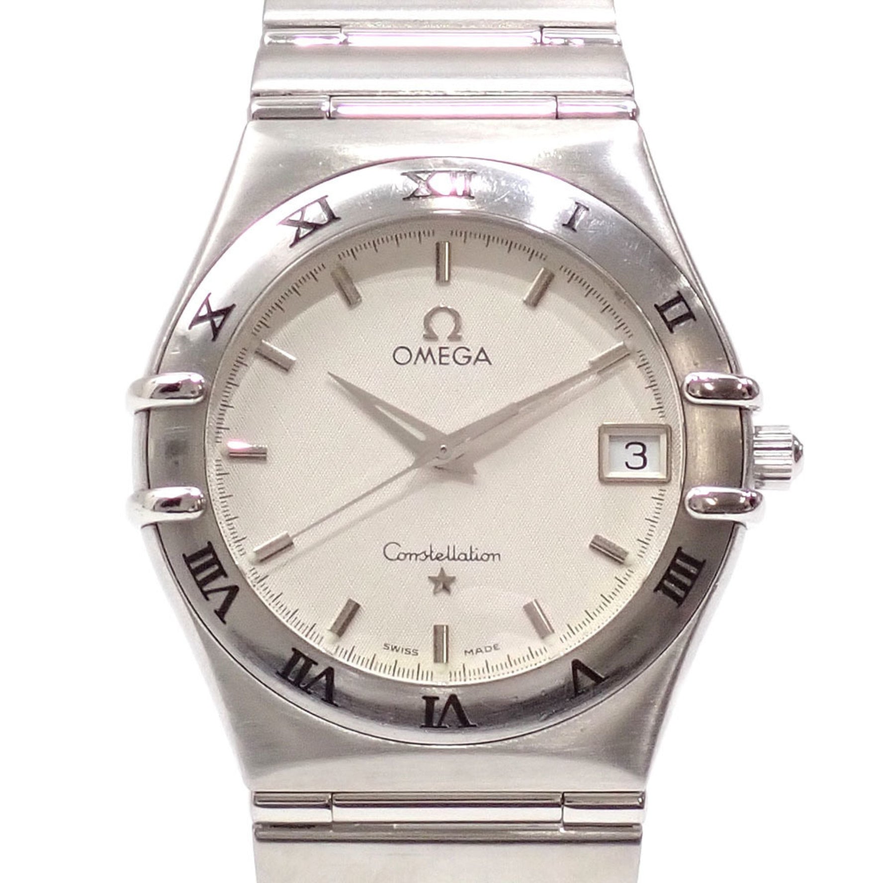 Omega Constellation Men's Quartz Watch, Stainless Steel, 1512.30, Battery-Powered
