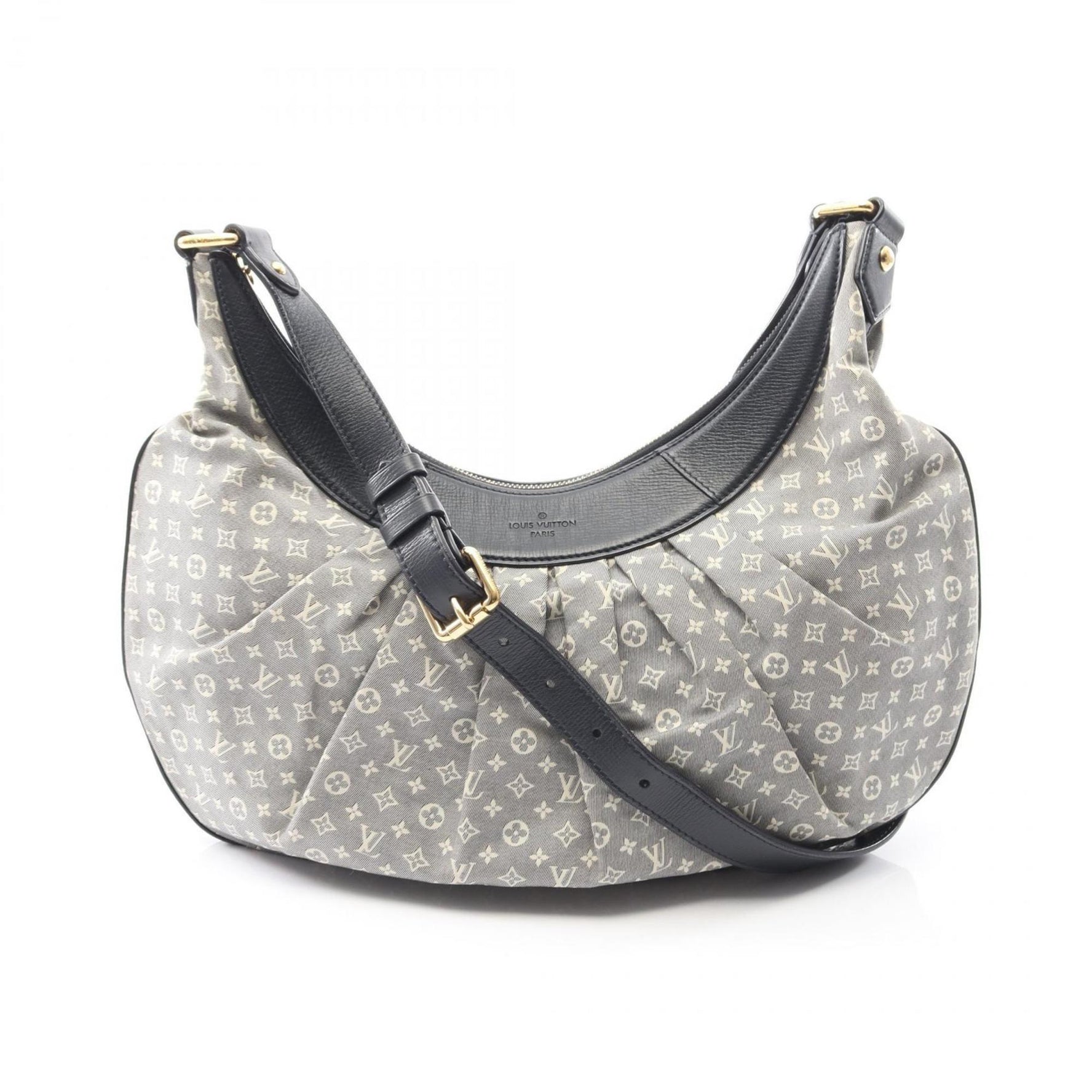 Louis Vuitton Rhapsody MM Monogram Idylle Ankle Shoulder Bag, Canvas and Leather, Blue Navy