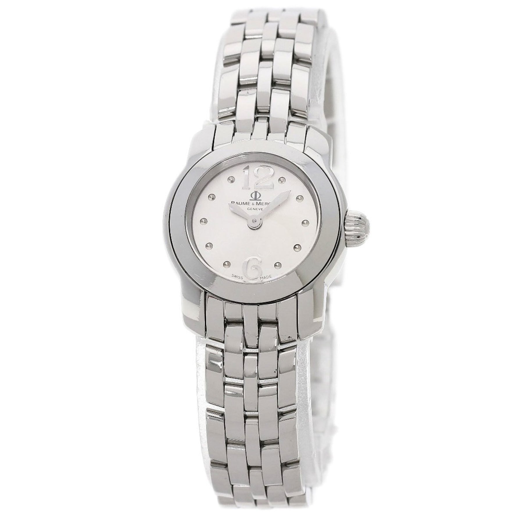 Baume & Mercier Capeland Watch Stainless Steel SS Ladies