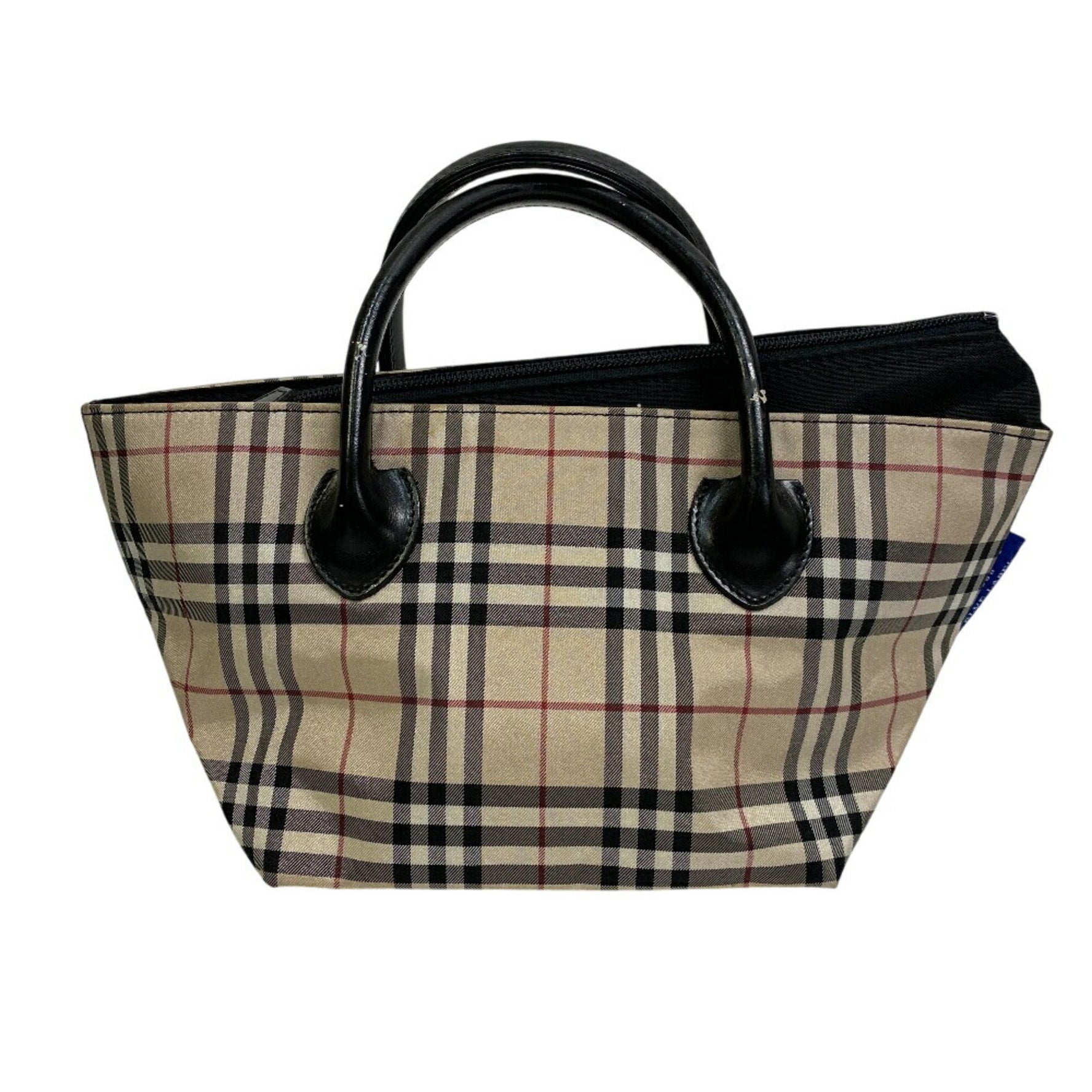 BURBERRY LABEL Mini Handbag, Nova Check