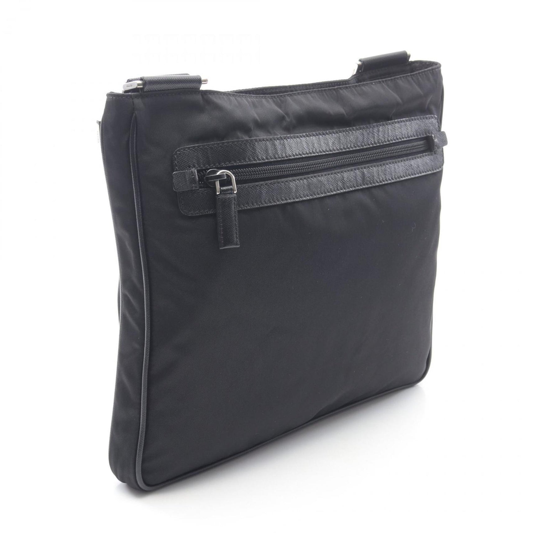 Prada shoulder bag in nylon and Saffiano leather