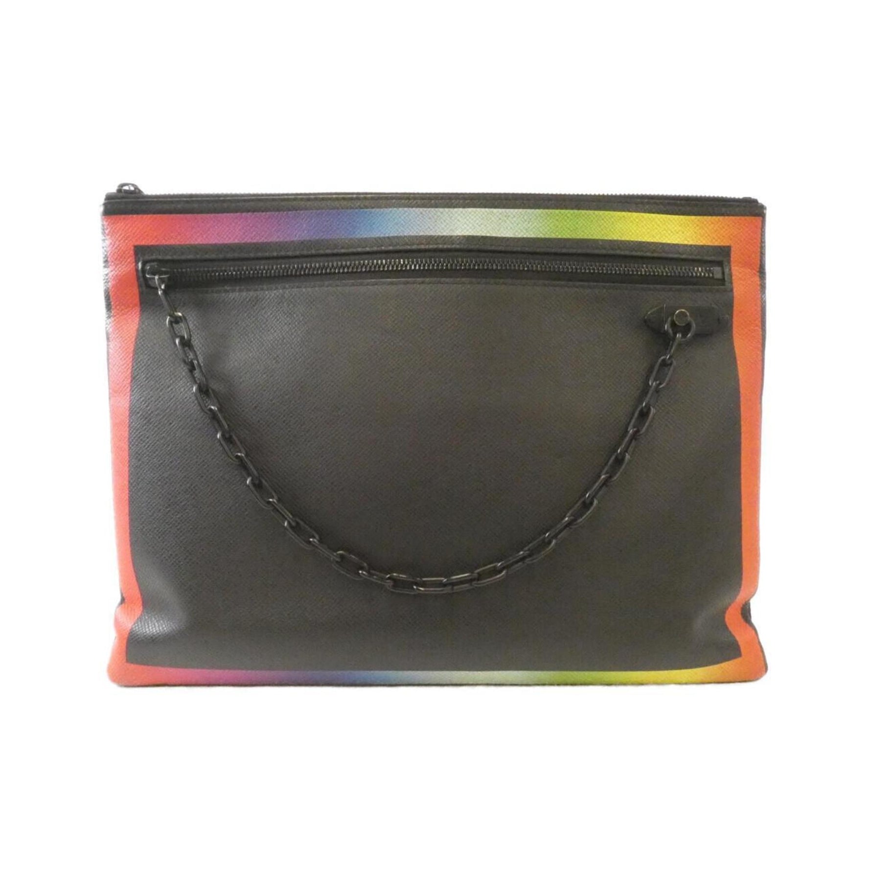 Louis Vuitton Taiga Rainbow Pochette Handbag/Clutch Bag