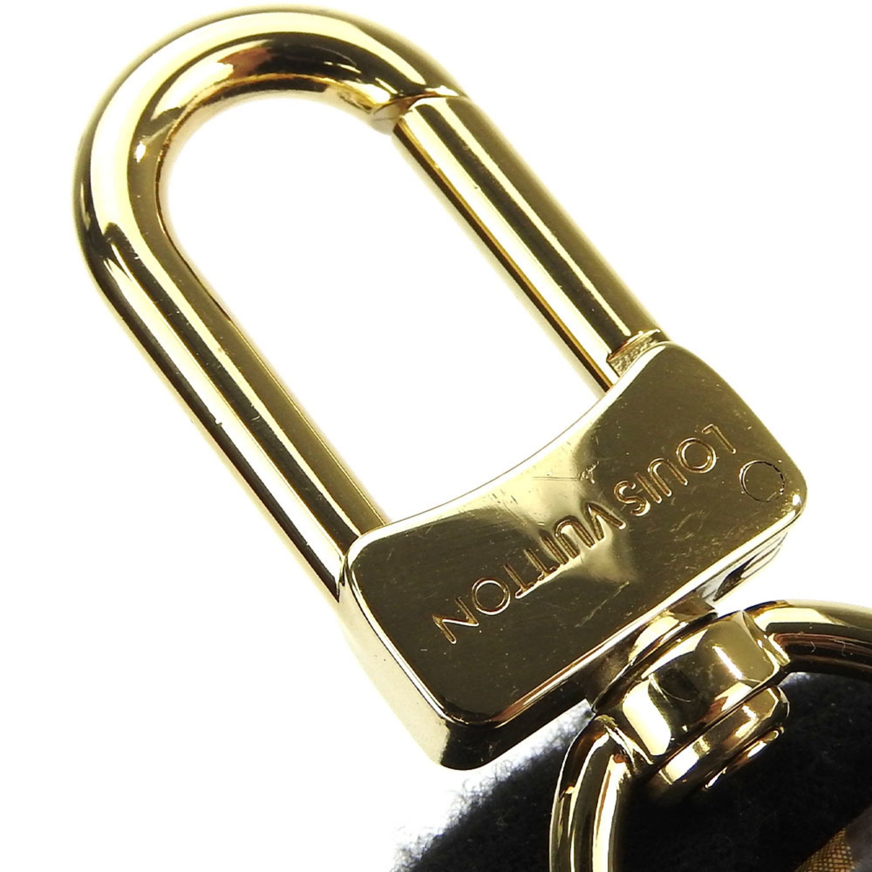 Louis Vuitton Shoulder Strap Approximately Monogram Non-adjustable Leather Accessories shoulder strap PVC