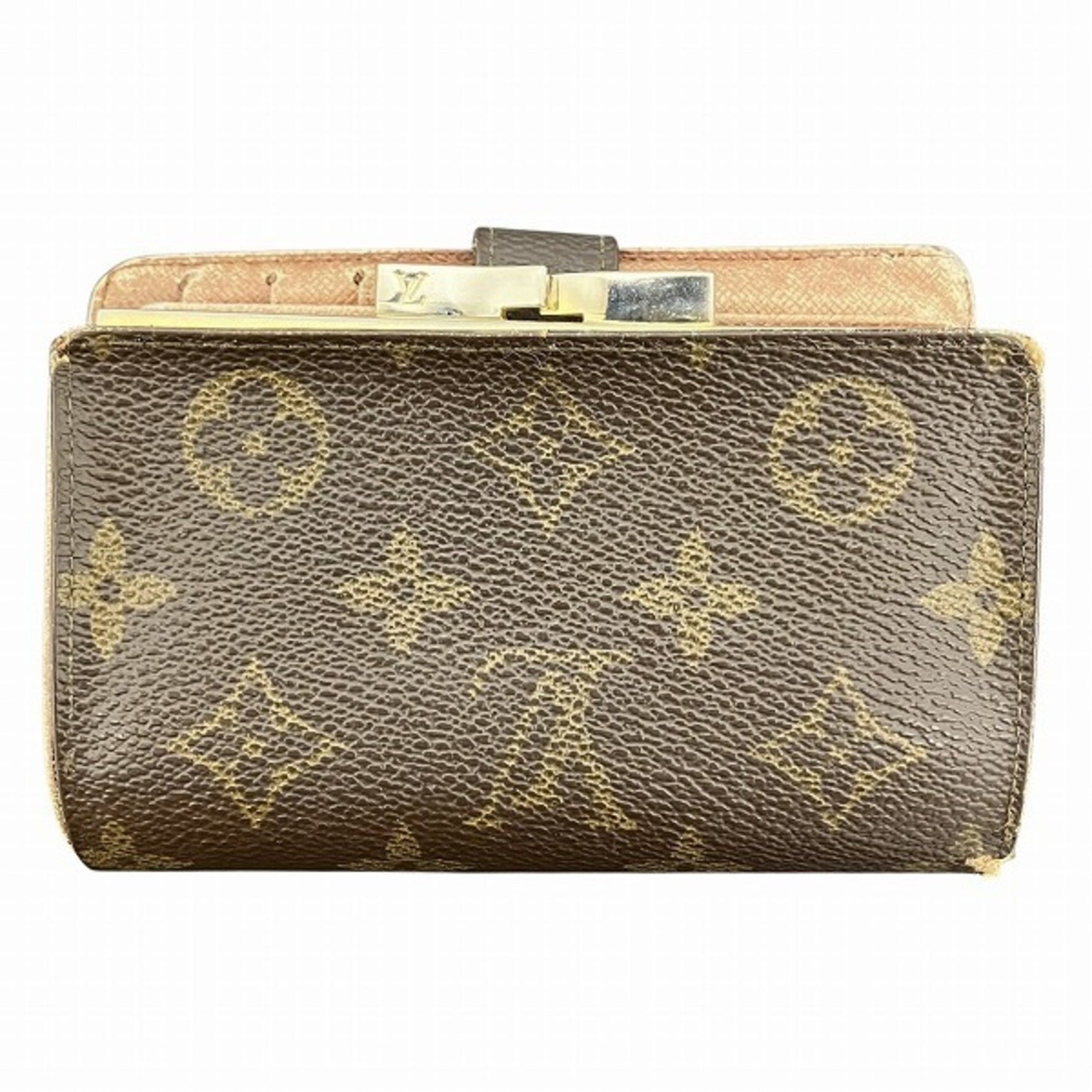 Louis Vuitton Monogram Feuille Viennois M61674 Bifold Wallet for Women