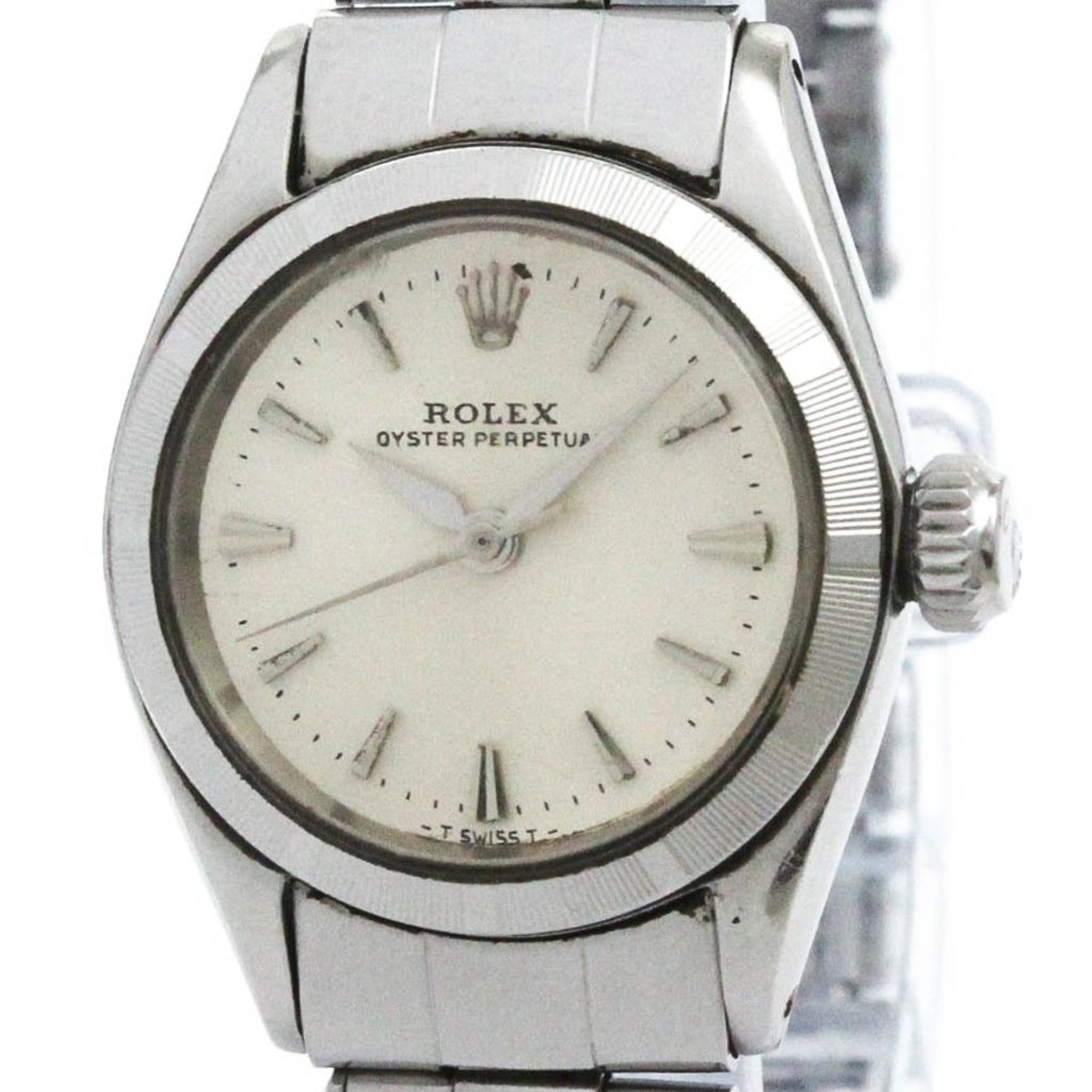 Vintage ROLEX Oyster Perpetual 6623 Steel Automatic Ladies Watch
