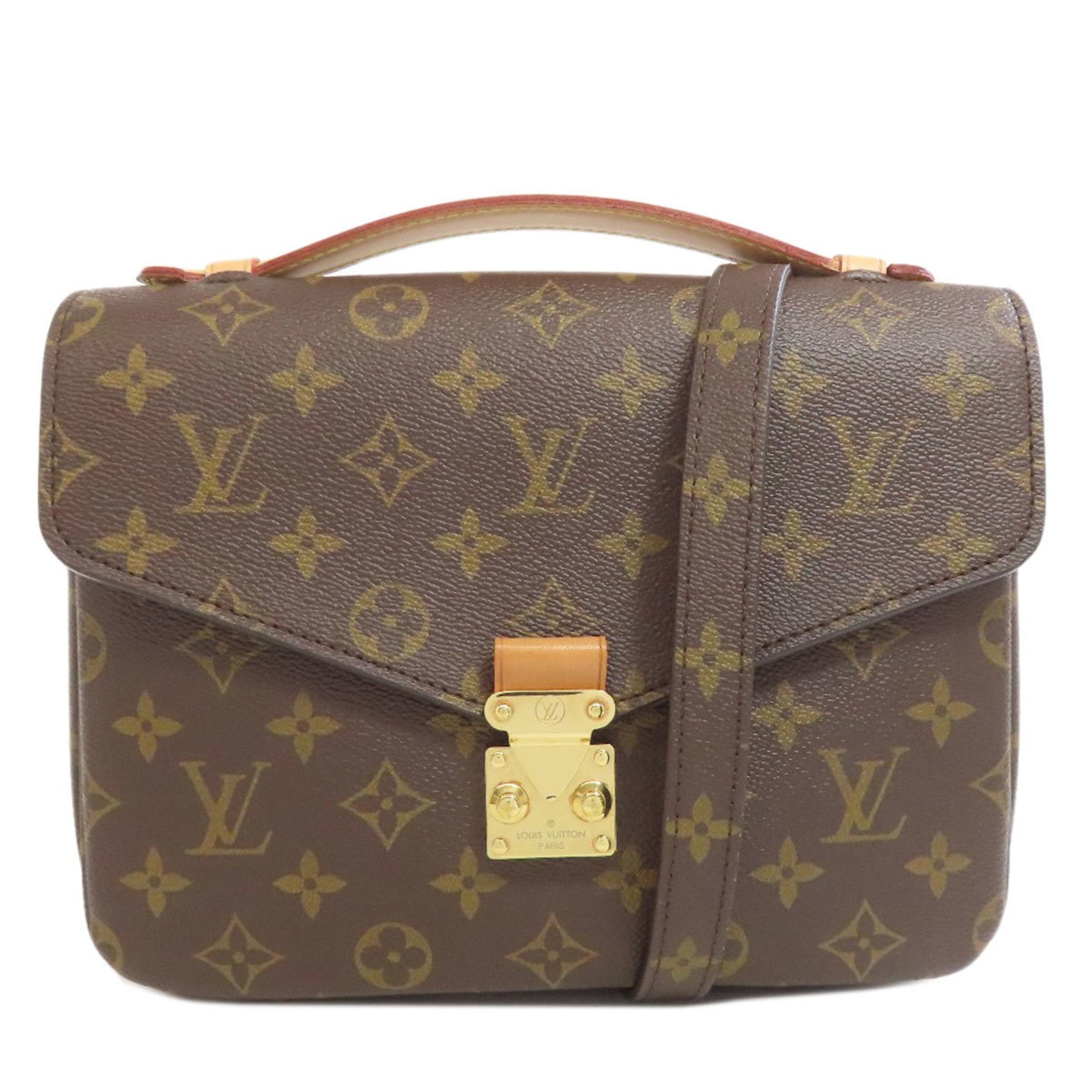Louis Vuitton Pochette Metis MM Handbag Canvas
