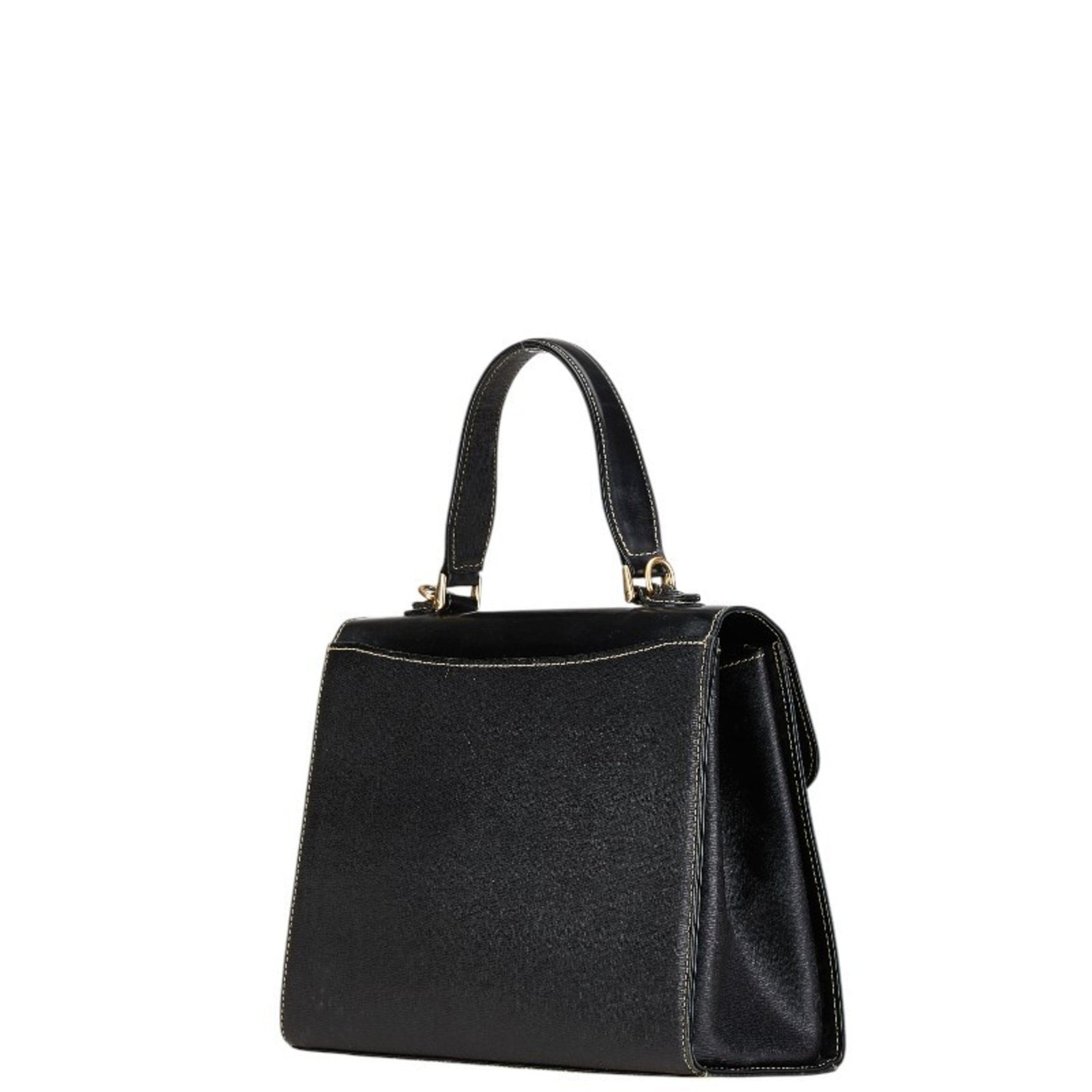 Burberry Nova Check Handbag Shoulder Bag Leather