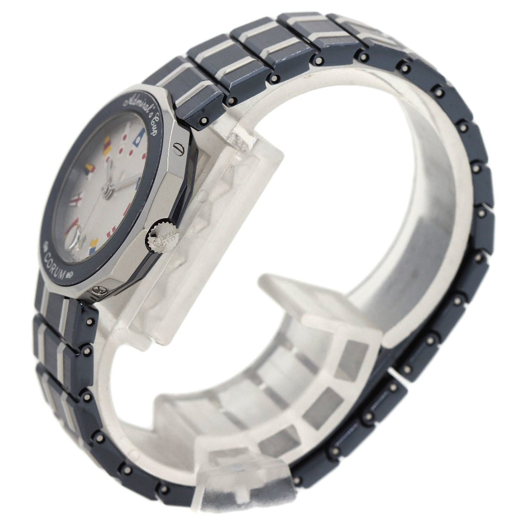 Corum C Admirals Watch Stainless Steel SS Ladies