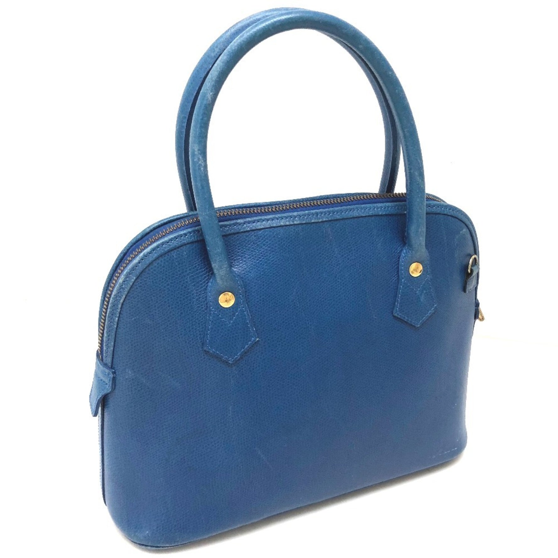 MCM metal shoulder bag handbag leather ladies