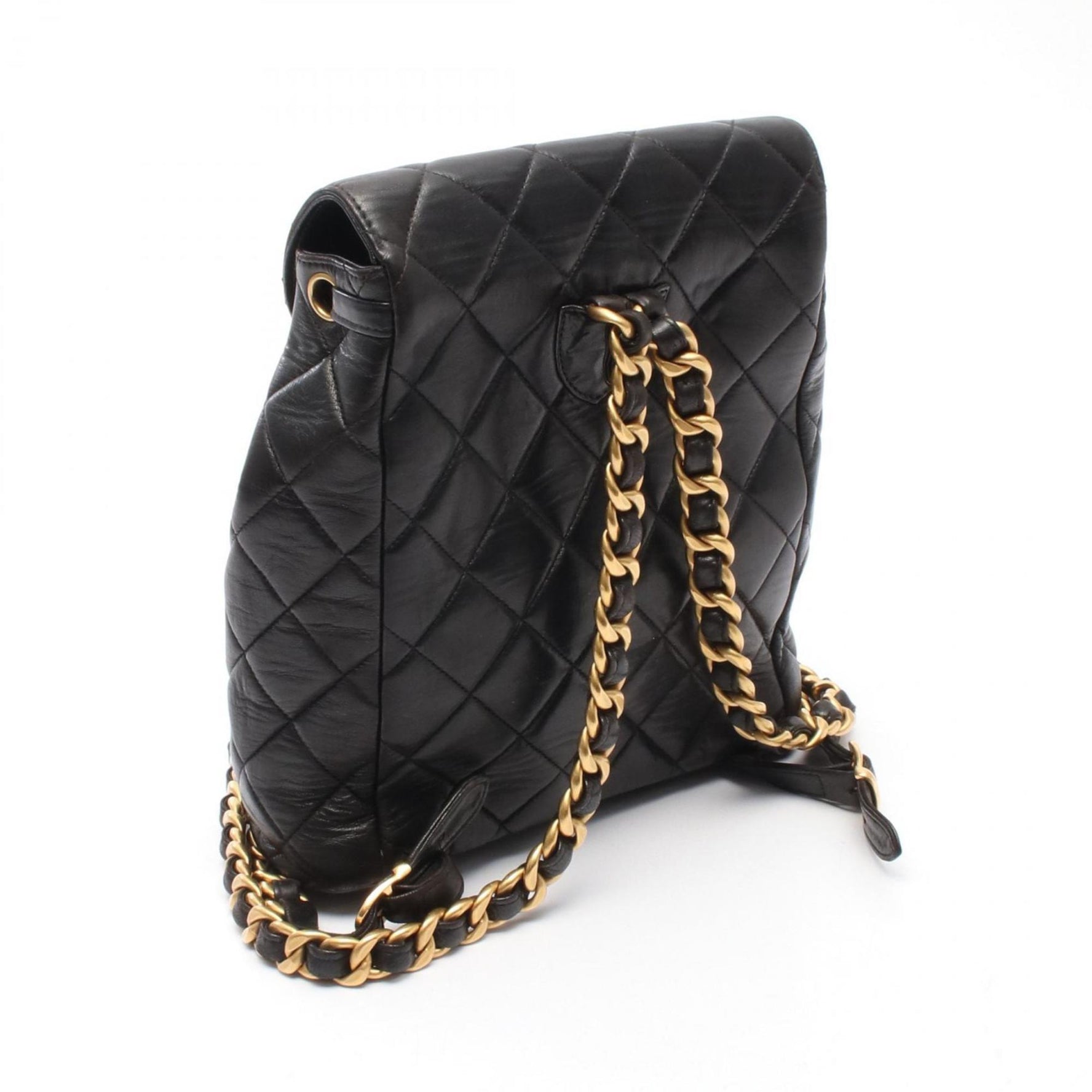 CHANEL Matelasse Backpack Bag in Lambskin Leather