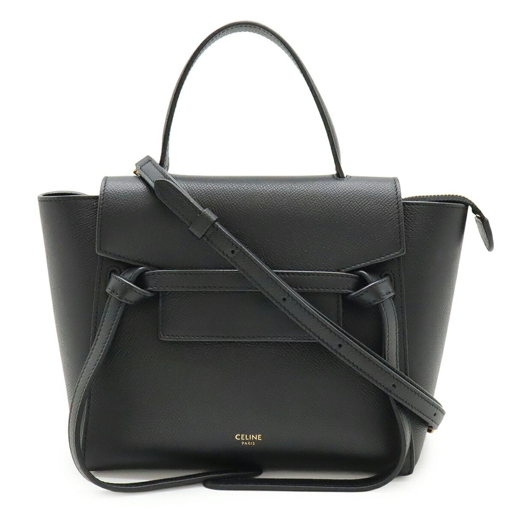 CELINE Nano Belt Bag, Handbag, Shoulder Leather
