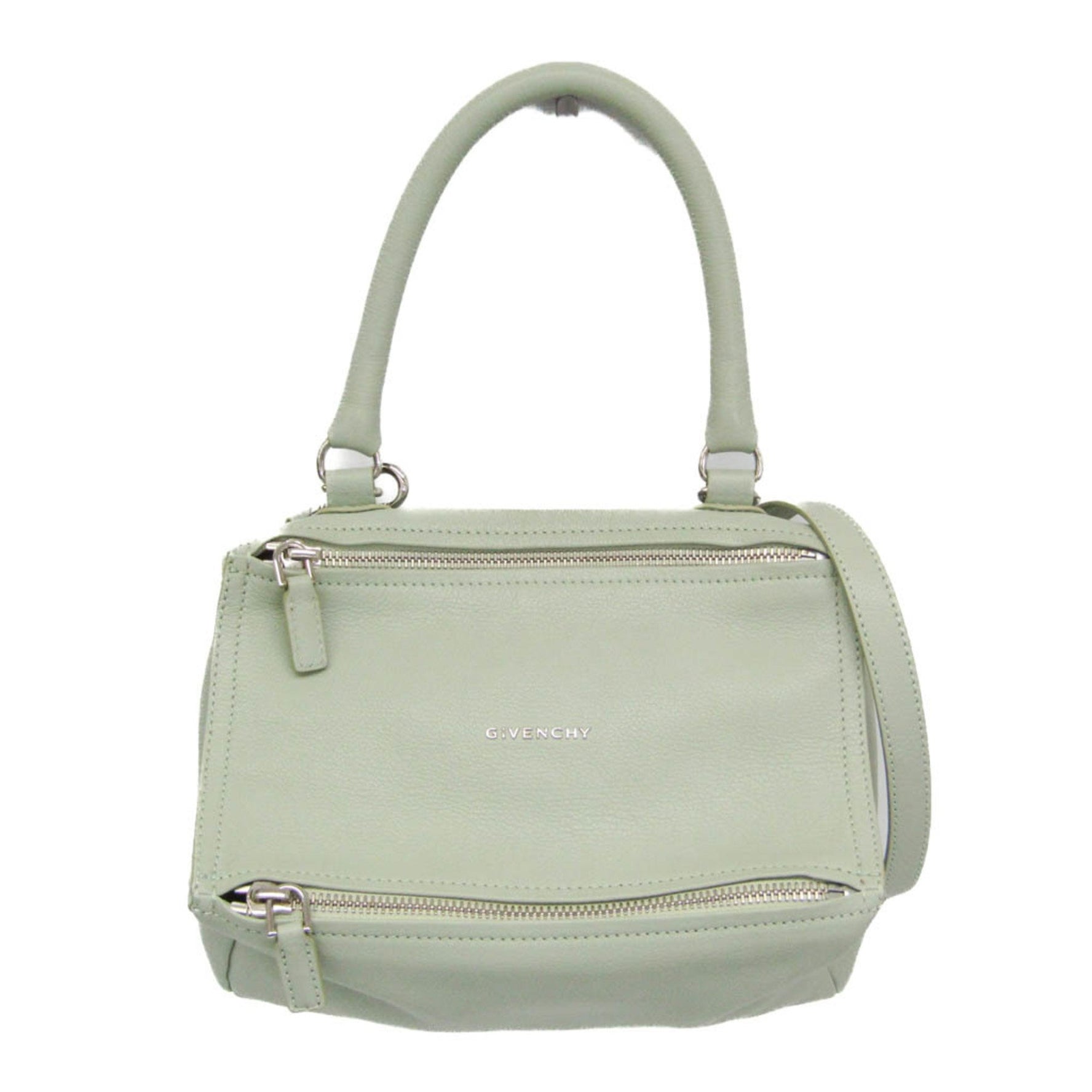 Givenchy Pandora Small Leather Handbag,Shoulder Bag Light Green