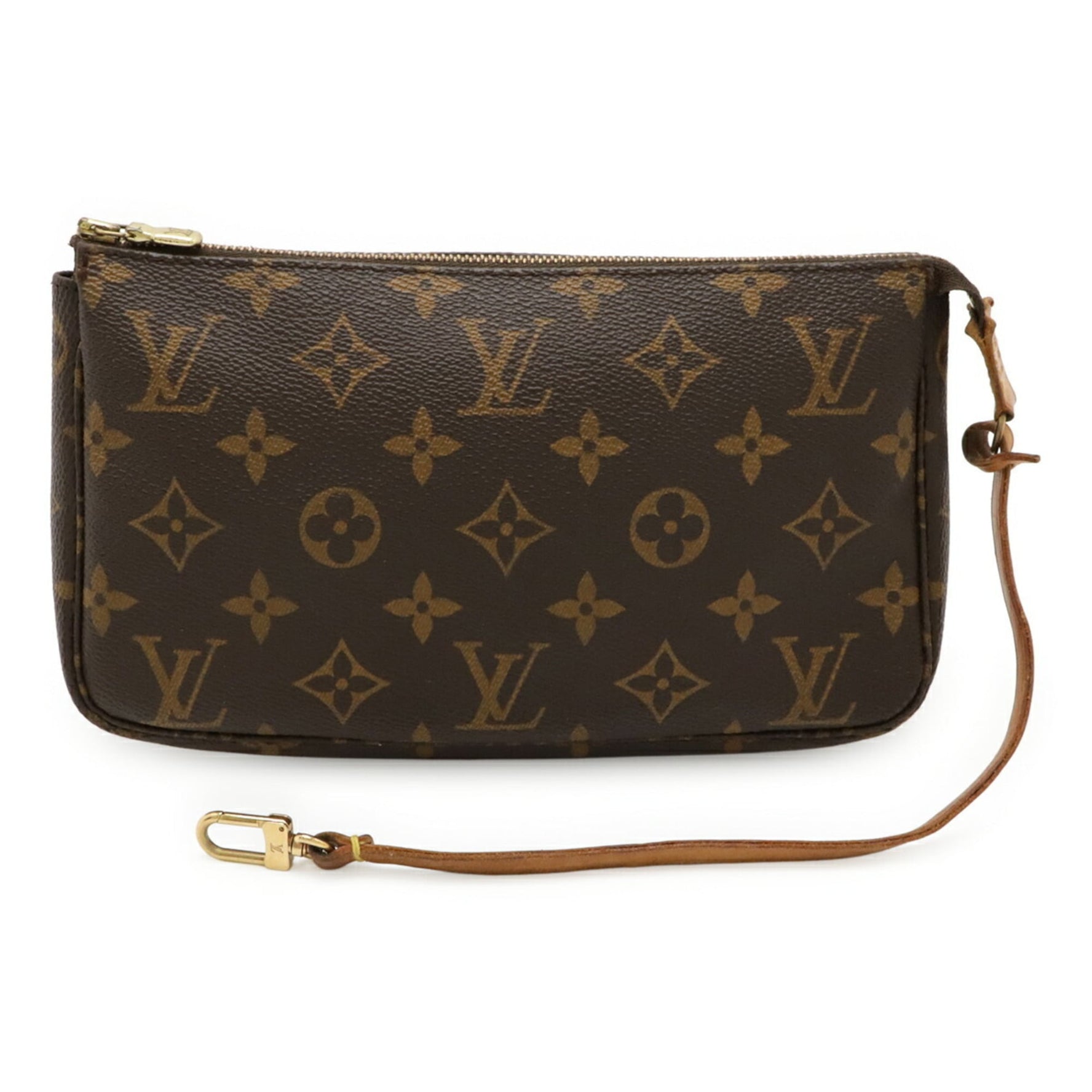 LOUIS VUITTON Monogram Pochette Accessoires Pouch Handbag