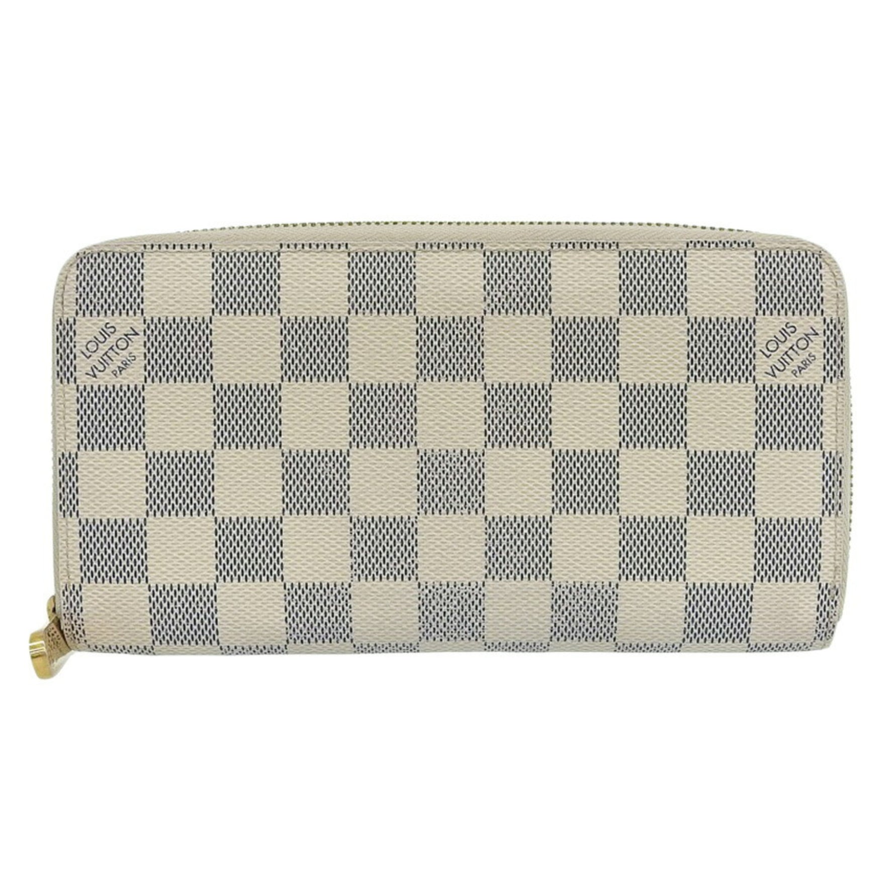Louis Vuitton Damier Azur Zippy Wallet Round Long