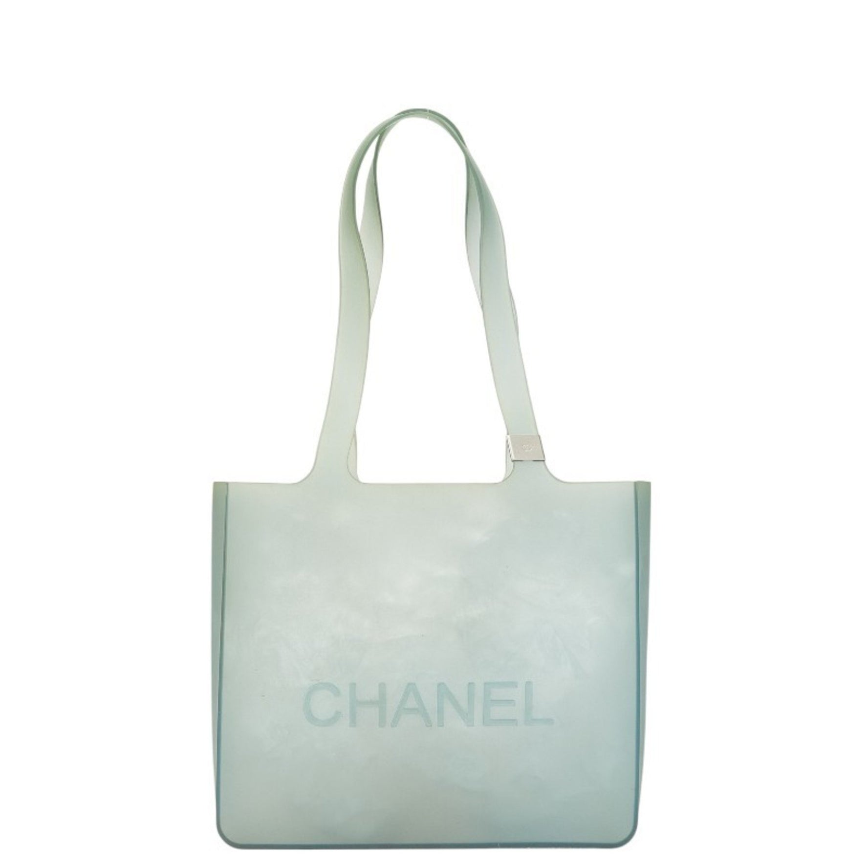 Chanel Rubber Tote Shoulder Bag