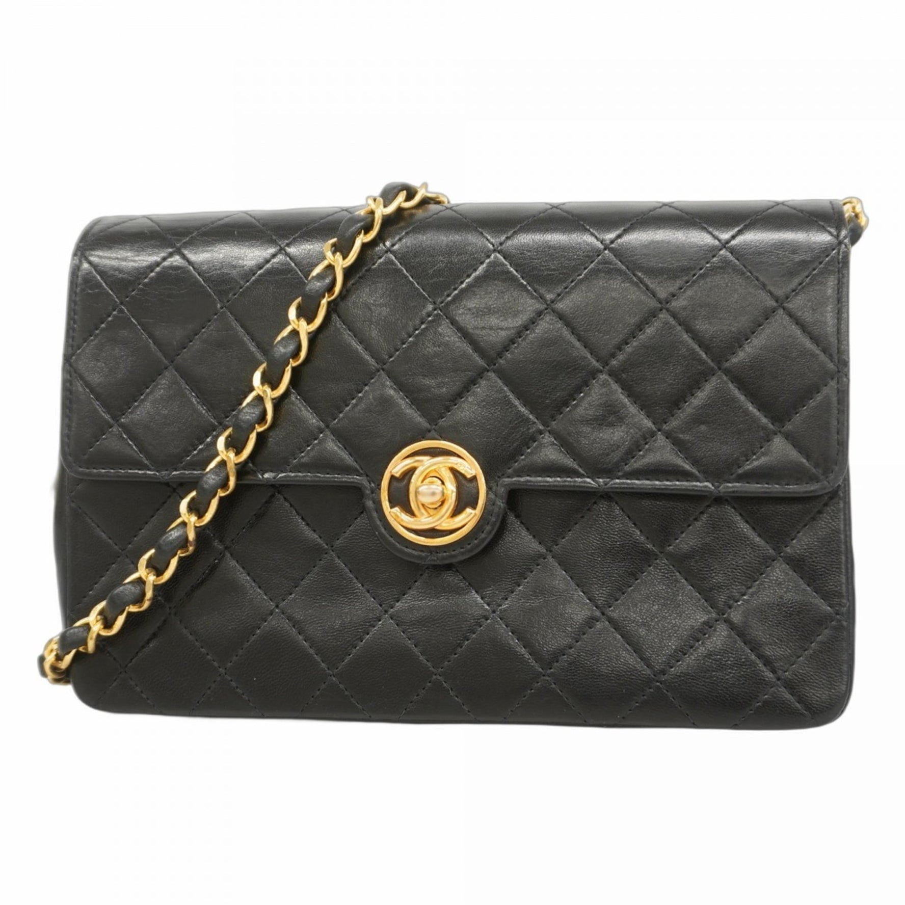 Chanel Matelasse Shoulder Bag with Chain Bag, Lambskin