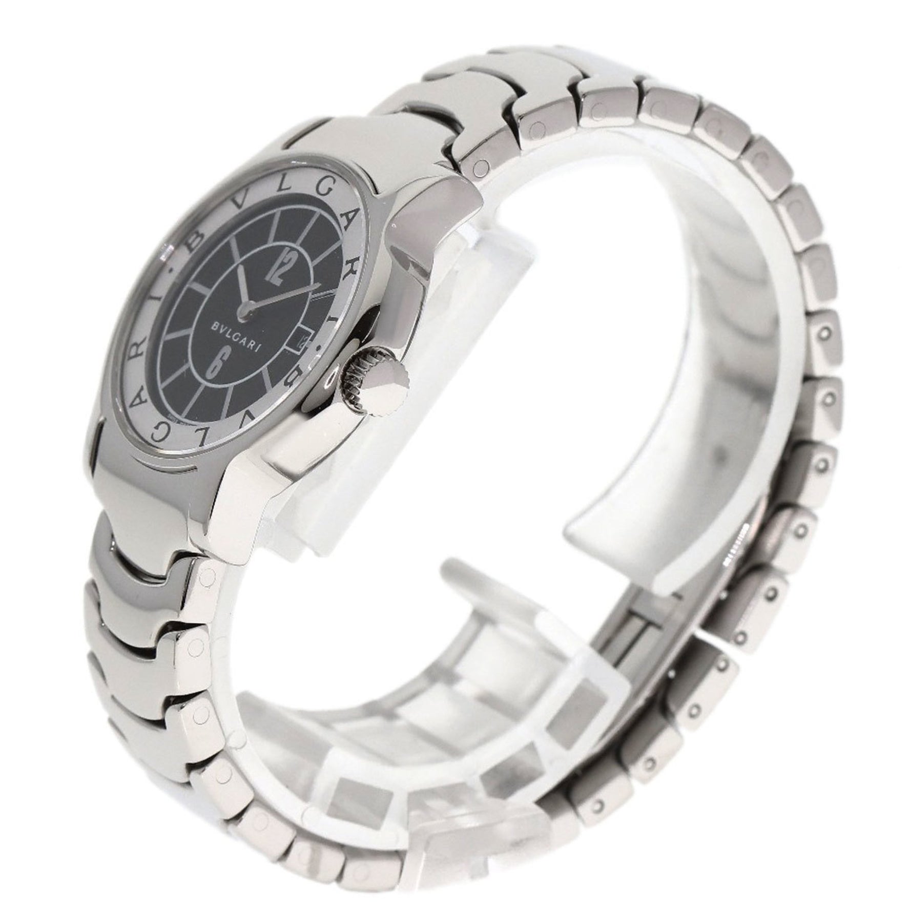 BVLGARI Solotempo Watch, Stainless Steel/SS