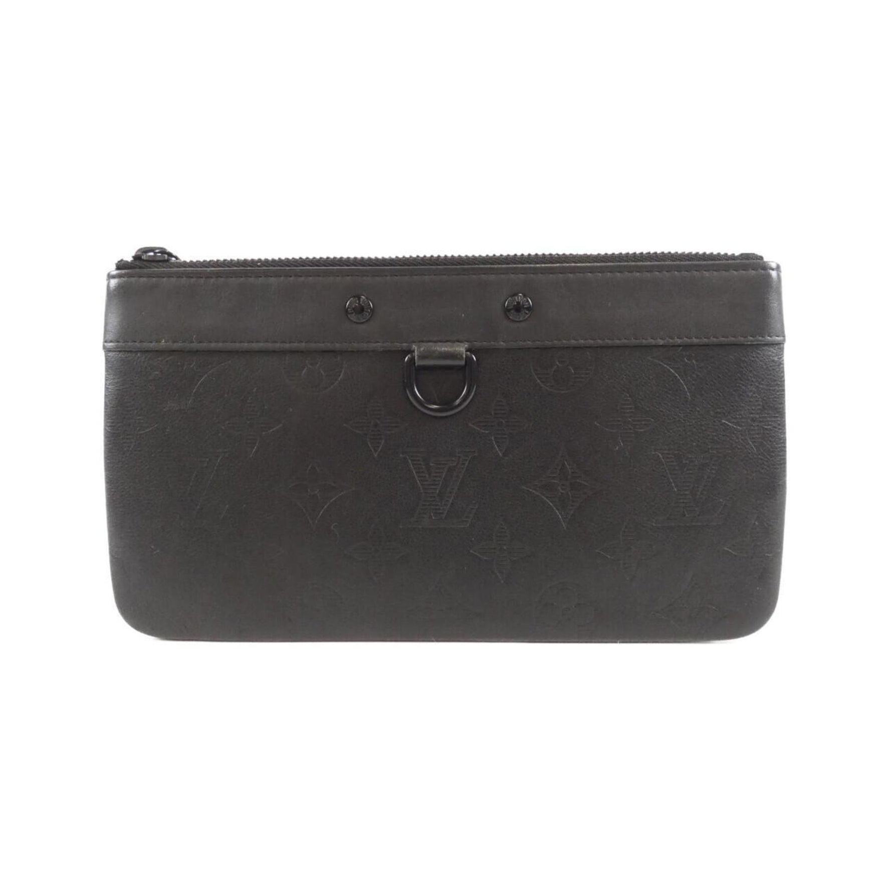 Louis Vuitton Monogram Shadow Pochette Discovery PM Handbag