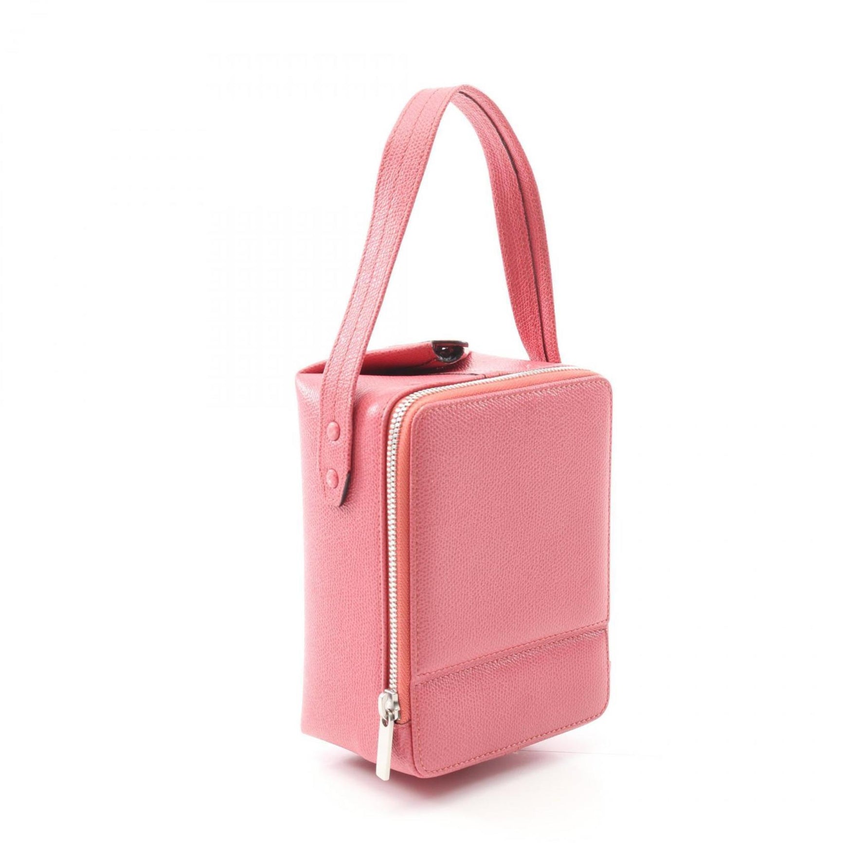 Valextra Trick Track Handbag, Leather