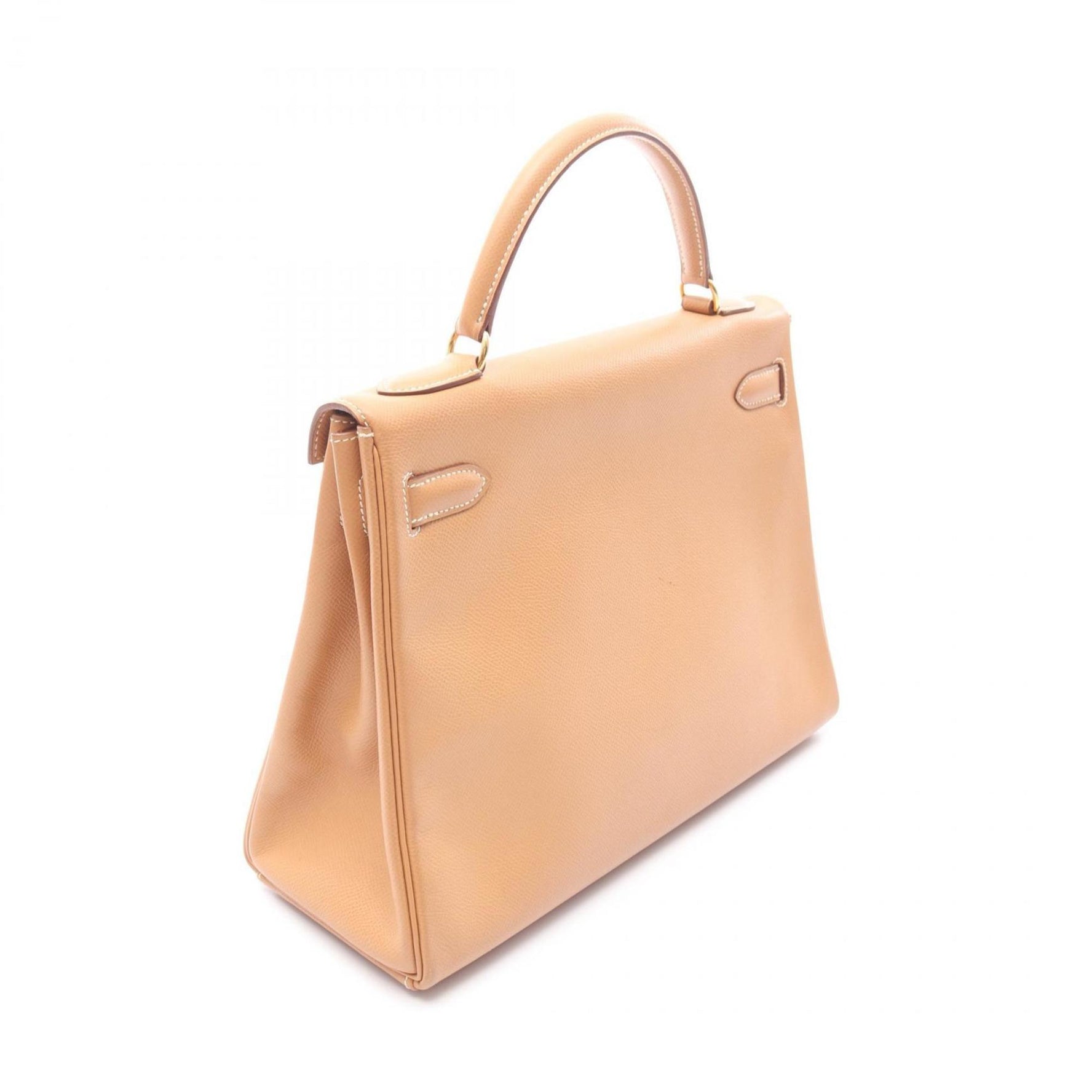 Hermes Hermès Kelly 32 handbag, leather, Couchvel, women's, brown