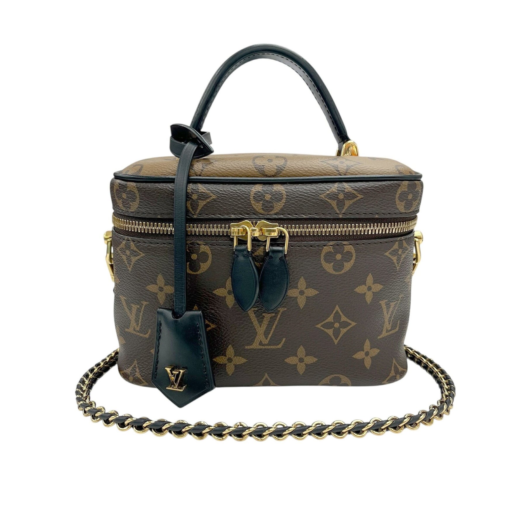LOUIS VUITTON Louis Vuitton Vanity NVPM Monogram Reverse Shoulder Bag RFID