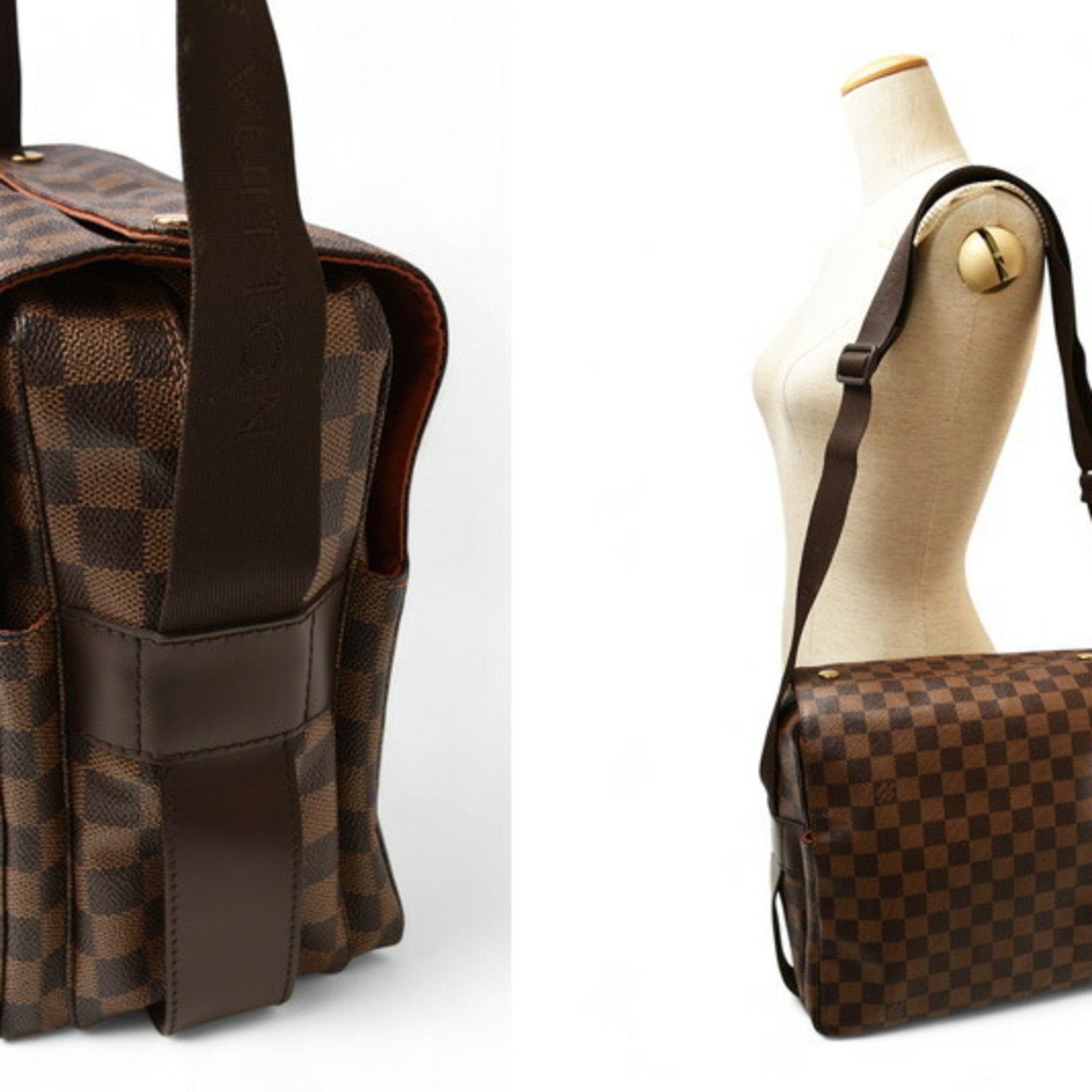 Louis Vuitton Shoulder Bag Naviglio Damier
