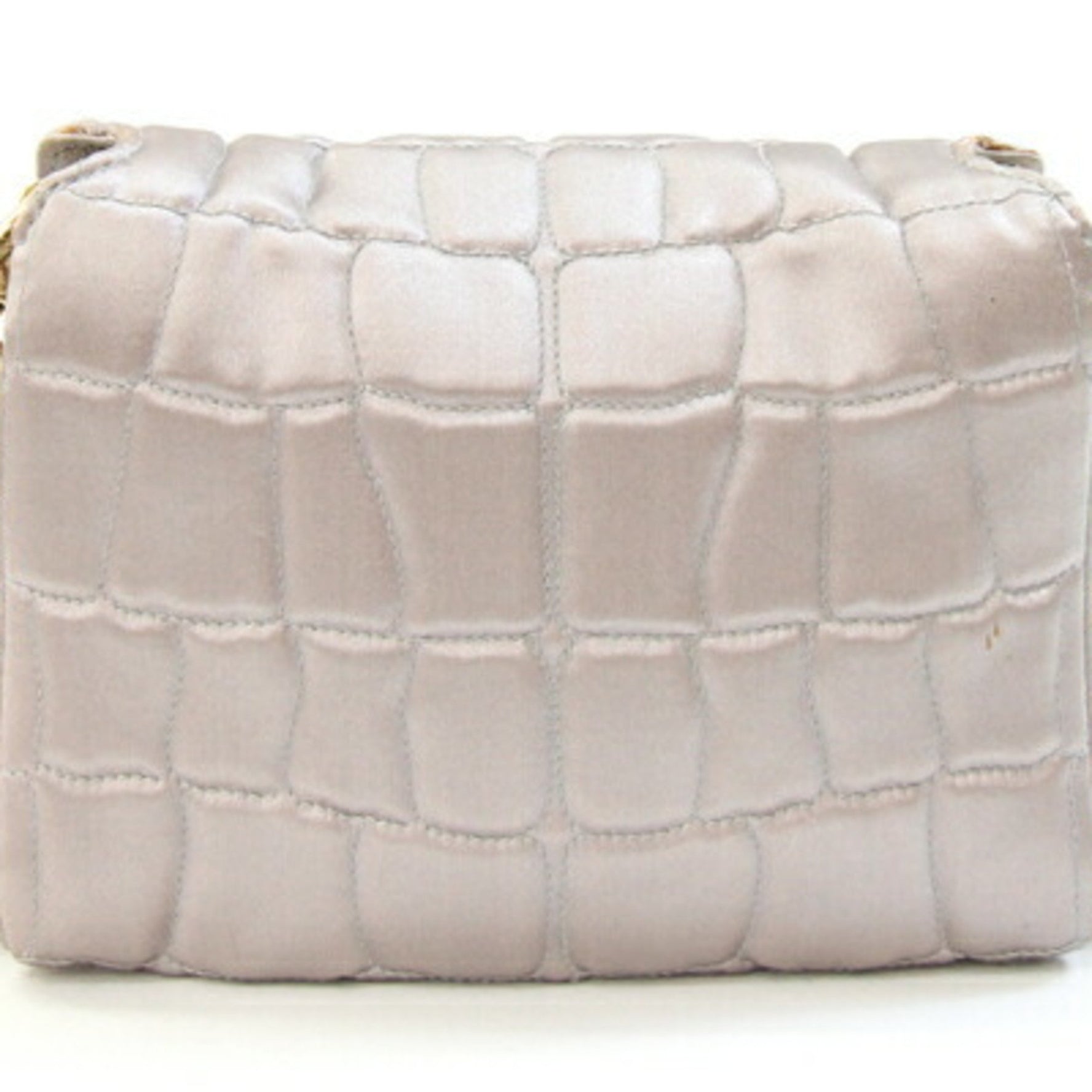 Saint Laurent Shoulder Bag, Lavender Satin Chain Bag SAINT LAURENT