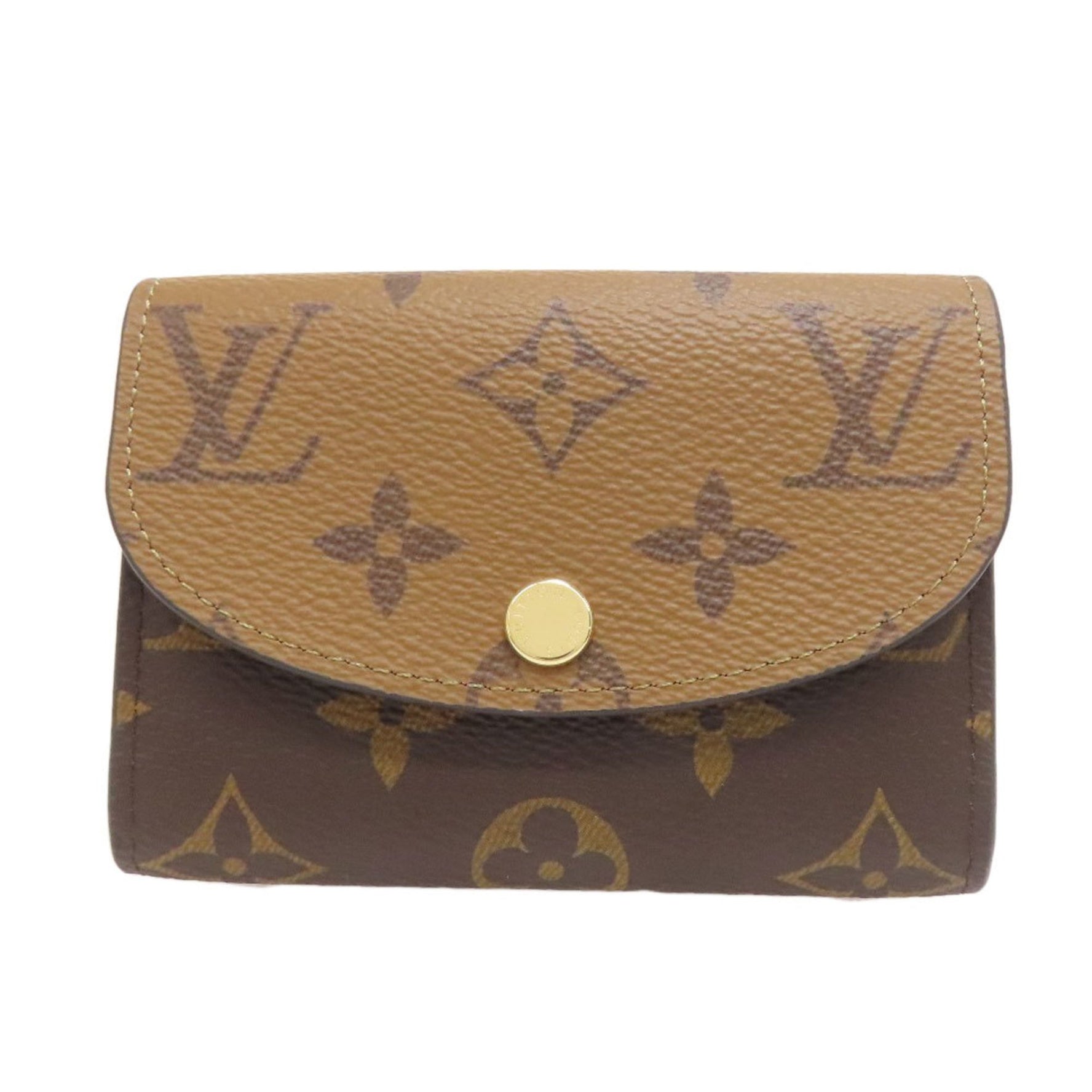 Louis Vuitton Porte Monnaie Rosalie Coin Case Monogram Reverse LOUIS VUITTON