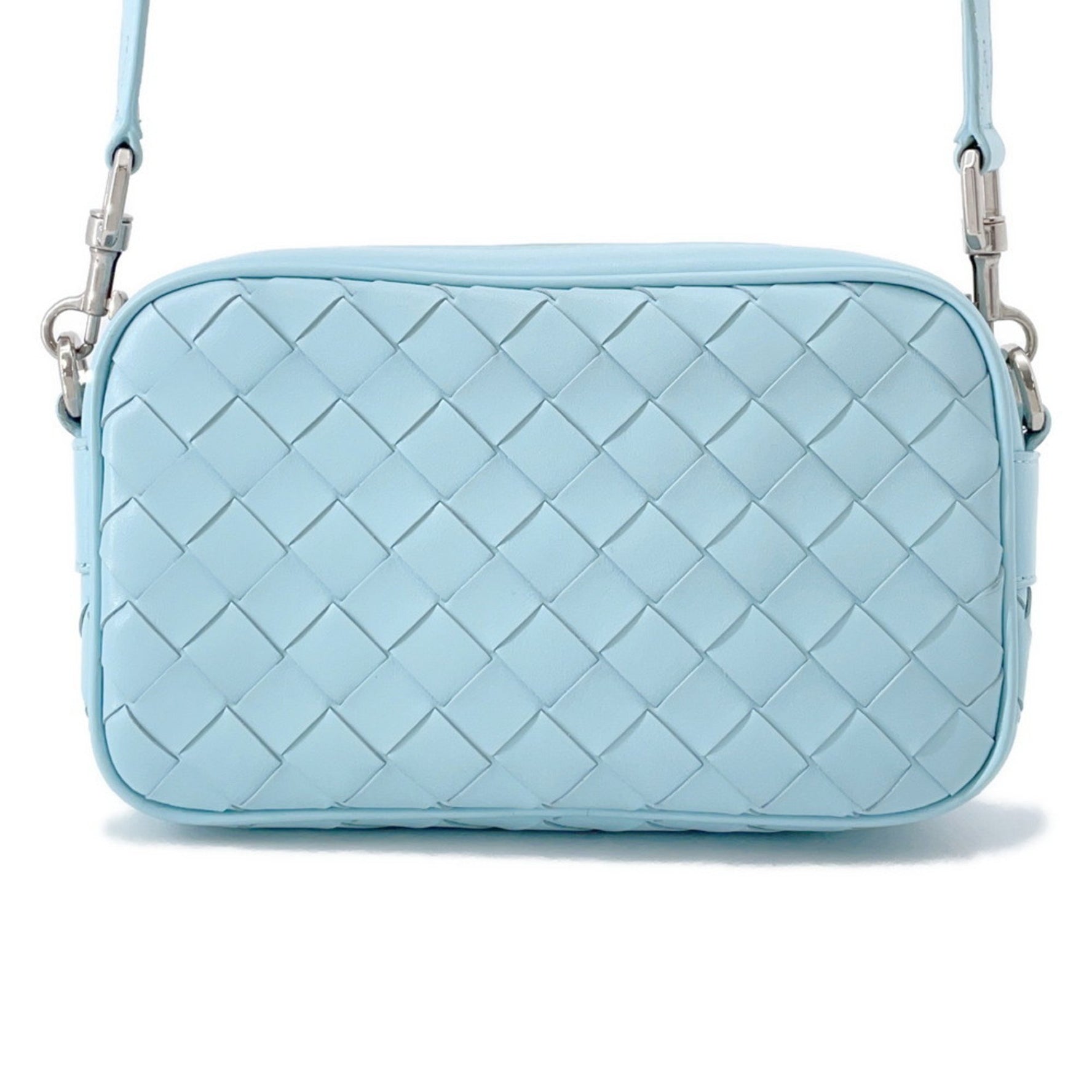 Bottega Veneta Mini Intrecciato Shoulder Bag with Camera