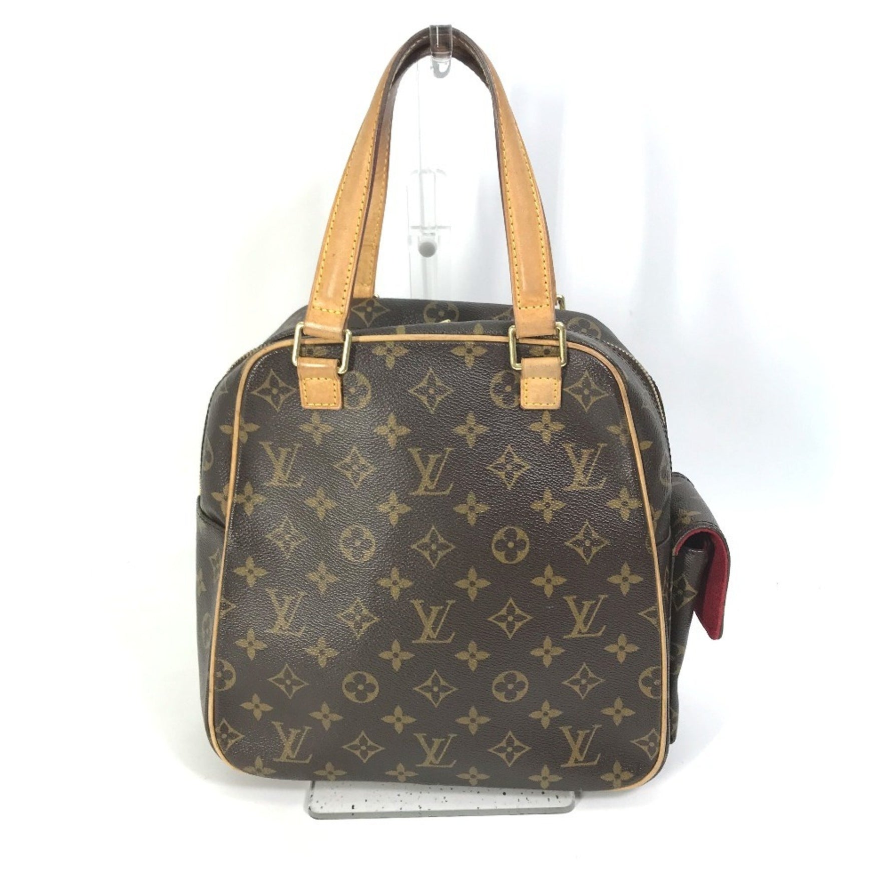 LOUIS VUITTON M51161 Monogram Excentric Cite Handbag in Canvas, Women's, Brown