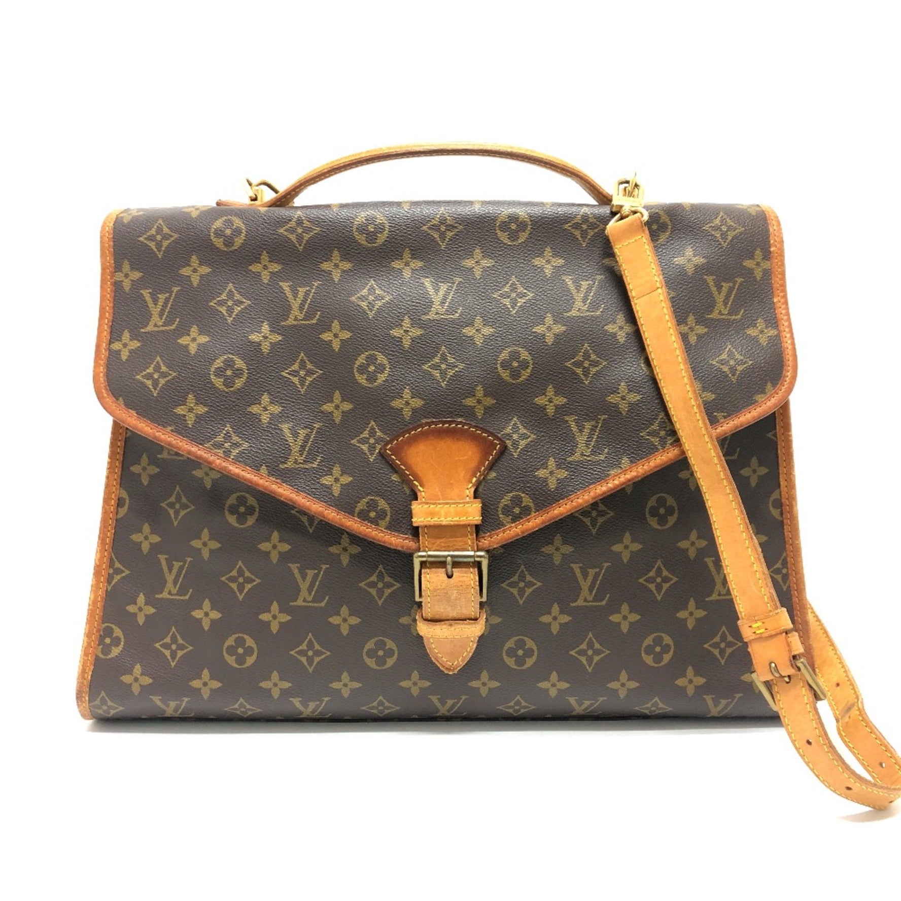 Louis Vuitton Monogram Crossbody Shoulder Bag Bag Business bag GoldHardware