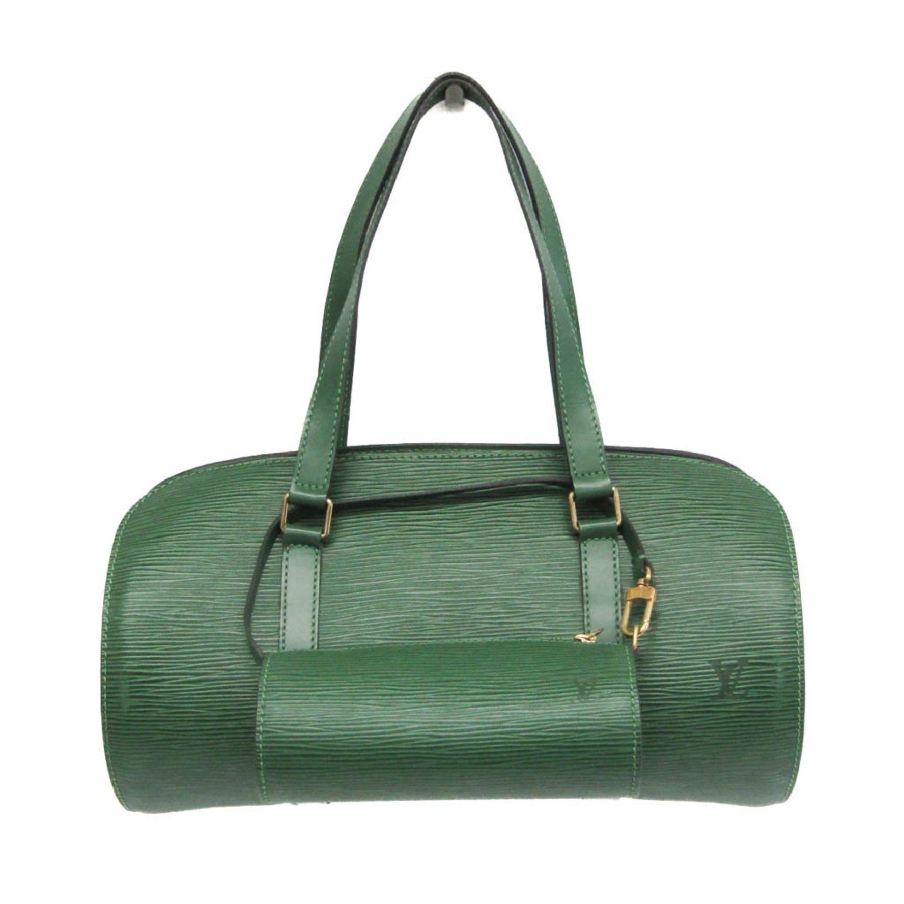 Louis Vuitton Epi Soufflot Handbag Borneo Green