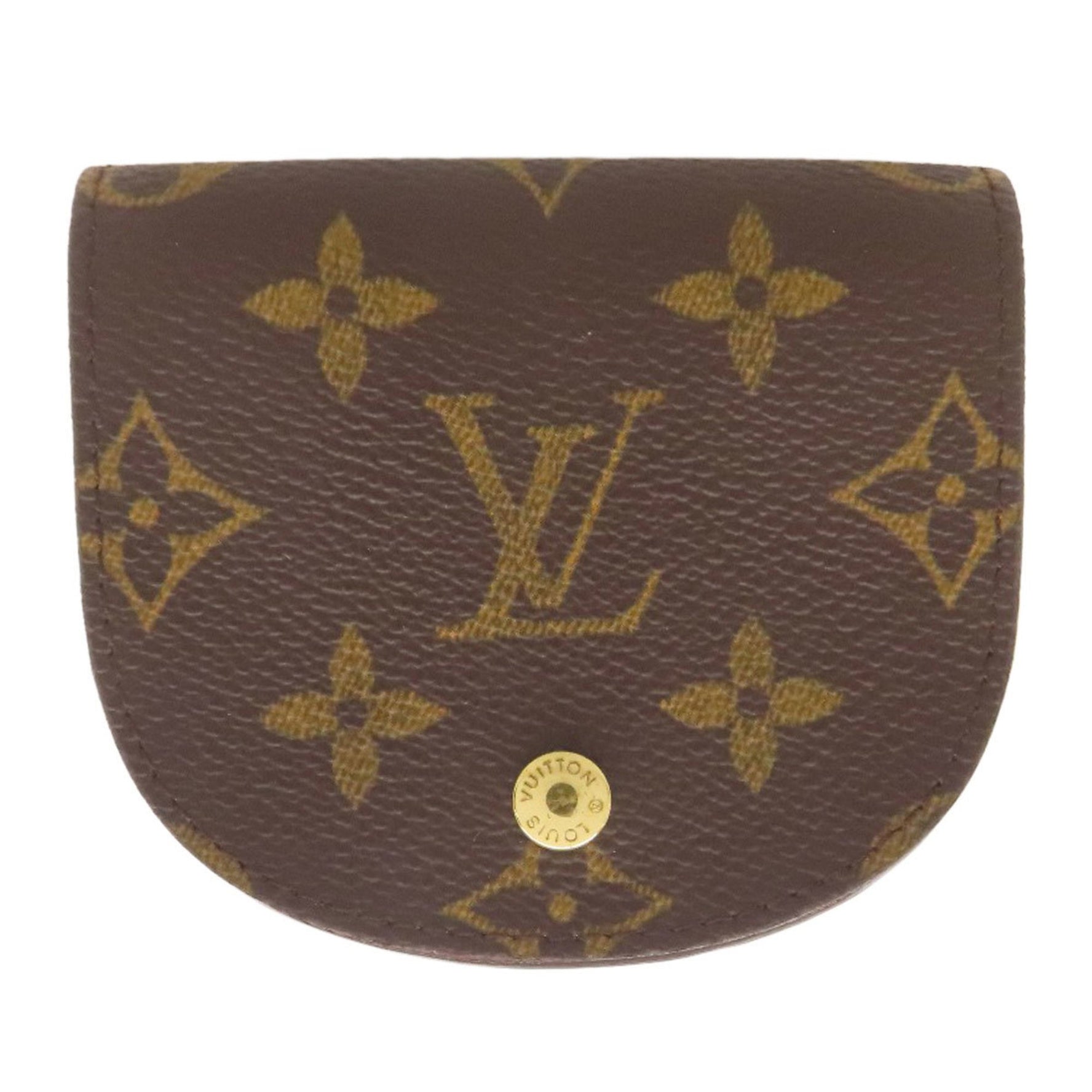 Louis Vuitton Porte Monnaie-Gousse Coin Case Canvas LOUIS VUITTON