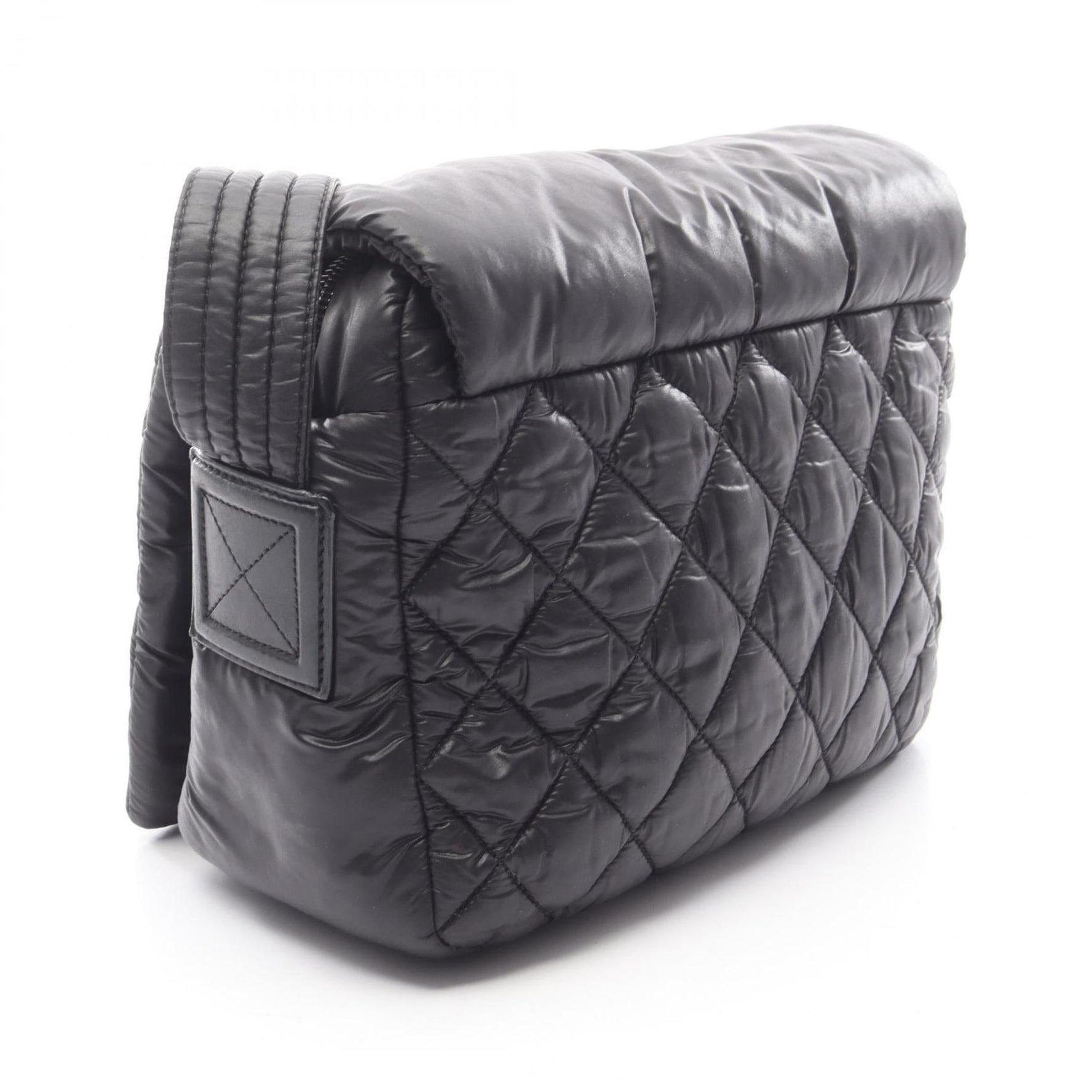 Chanel Coco Cocoon Small Messenger Shoulder Bag in Nylon