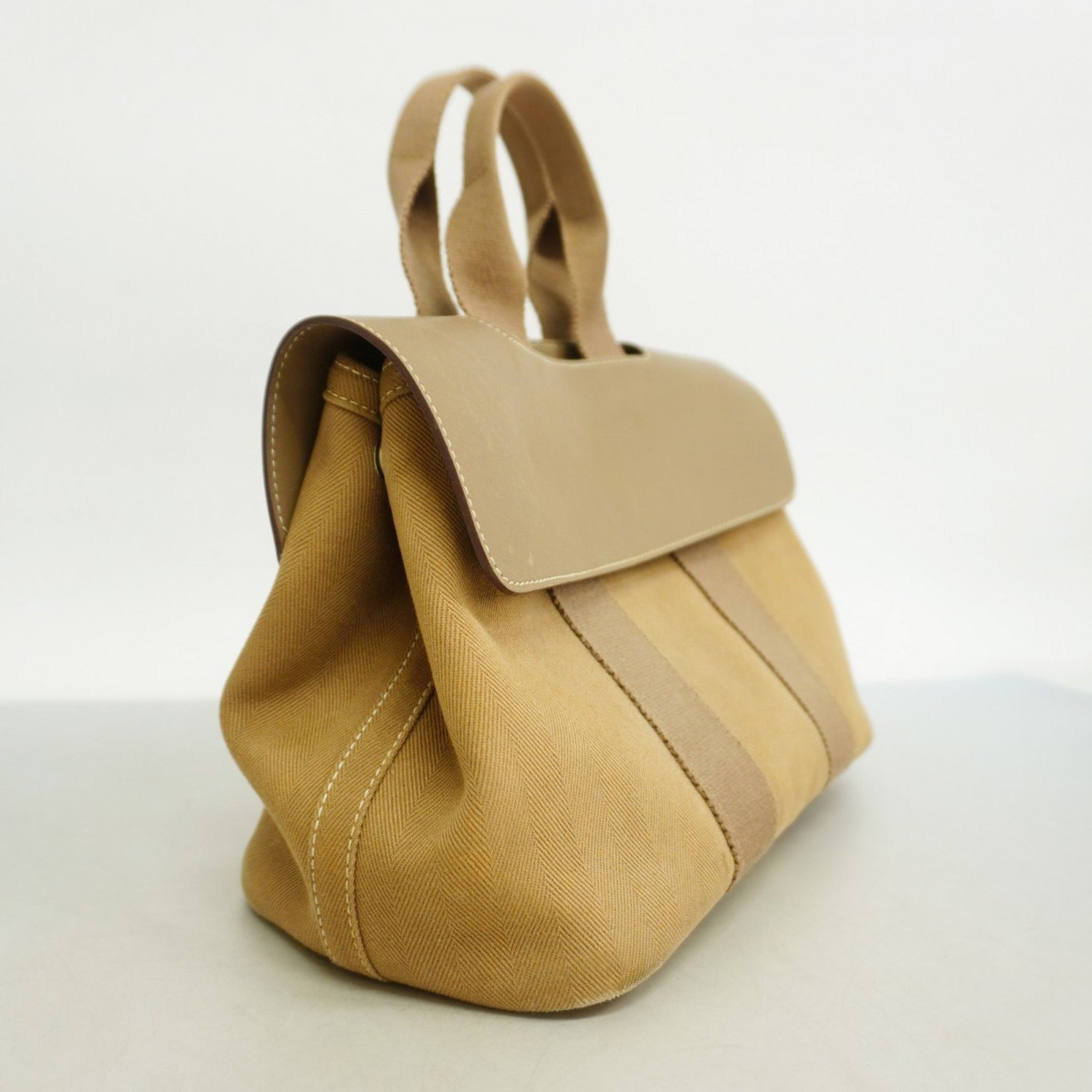 Hermes Hermès Valparaiso PM Canvas Etoupe Handbag