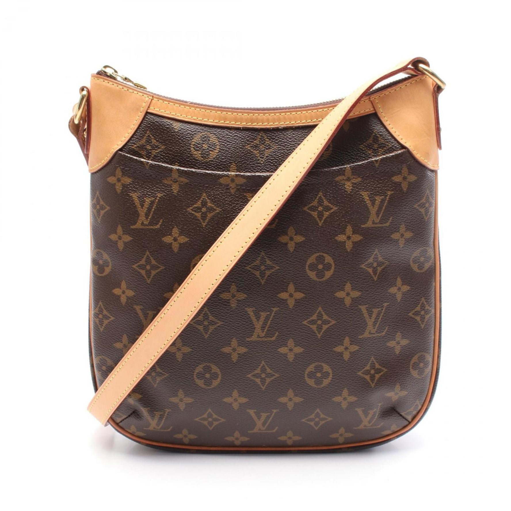 Louis Vuitton Odeon PM Shoulder Bag Coated Canvas Leather Monogram