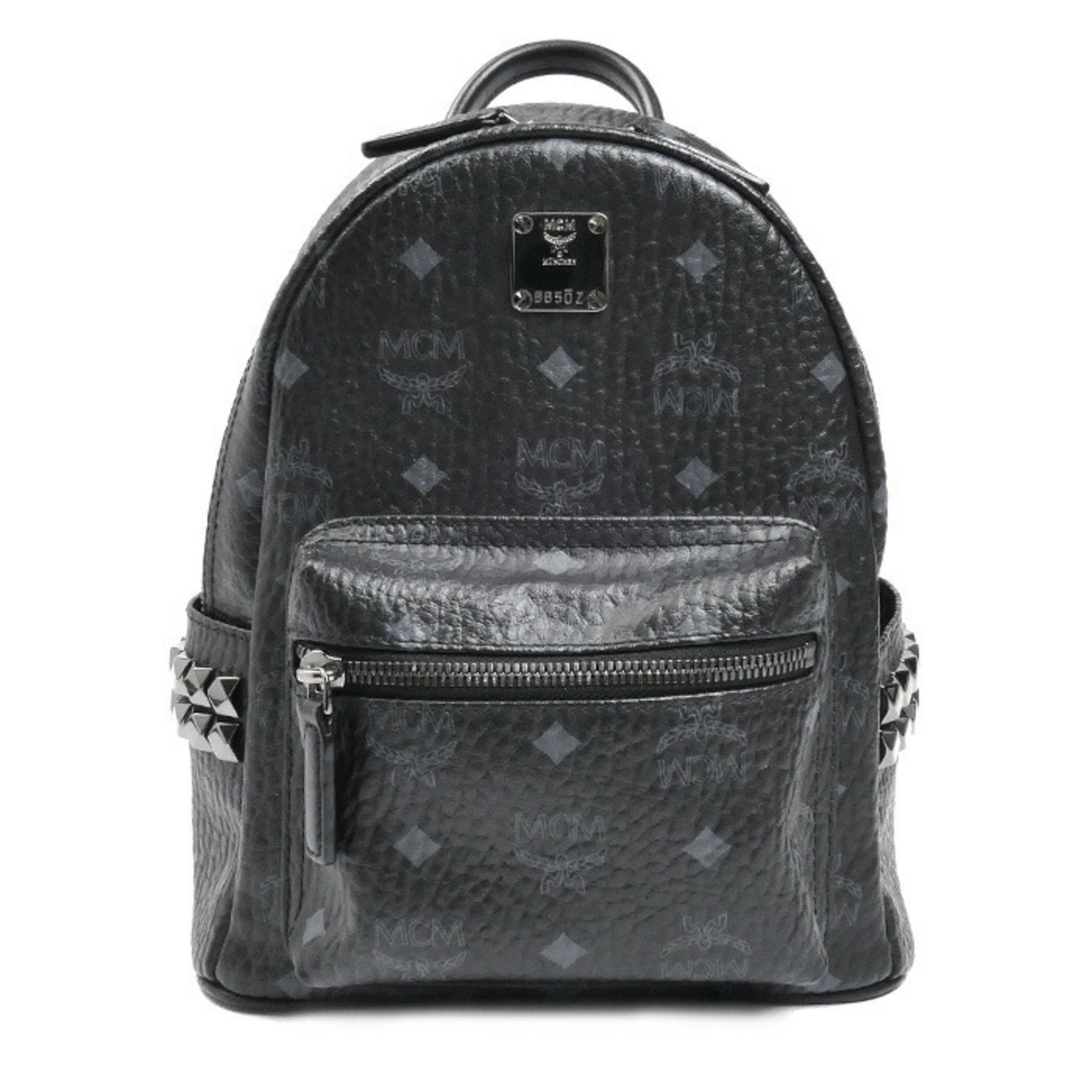 MCM Stark Side Studs Visetos Mini Backpack/Daypack