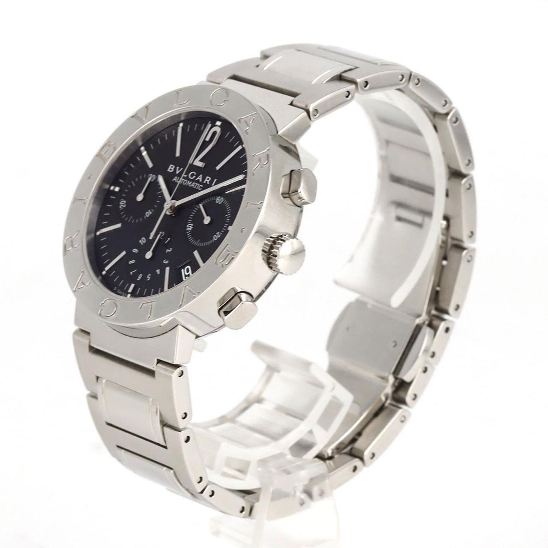Bvlgari Chronograph AT SS Automatic Watch