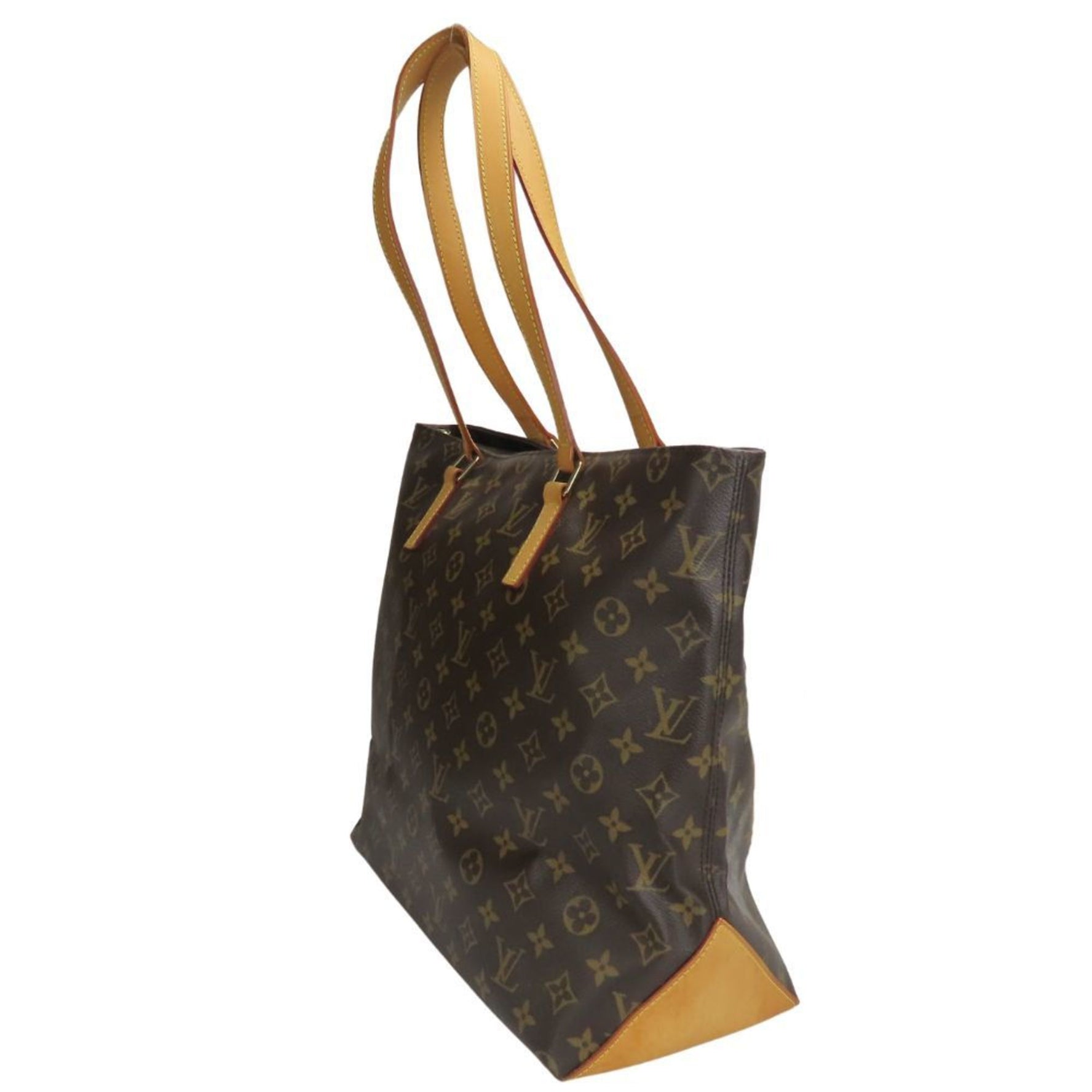 Louis Vuitton Tote Bag Cabas Maison Monogram Tanned Leather