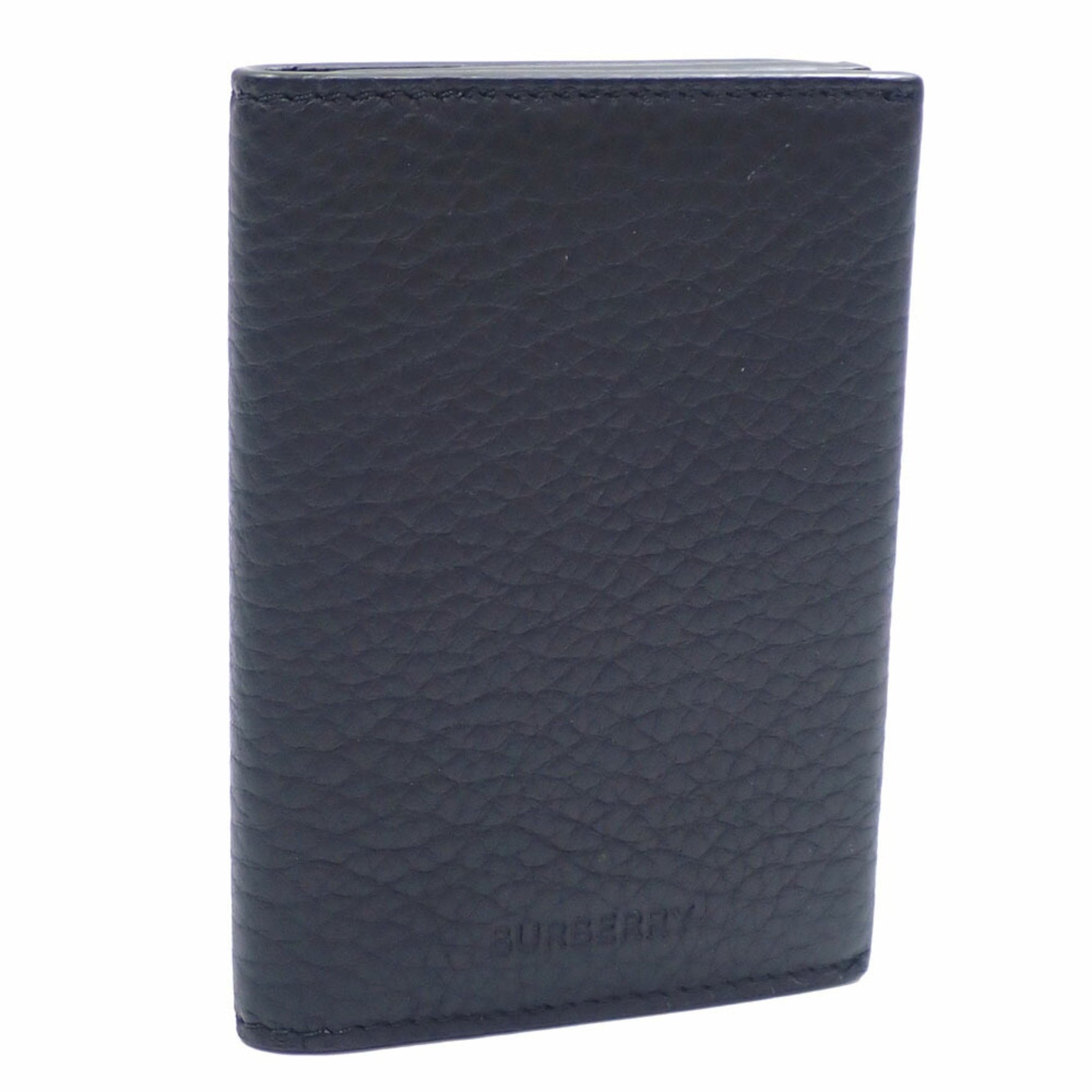 Burberry bifold card case, leather, business holder