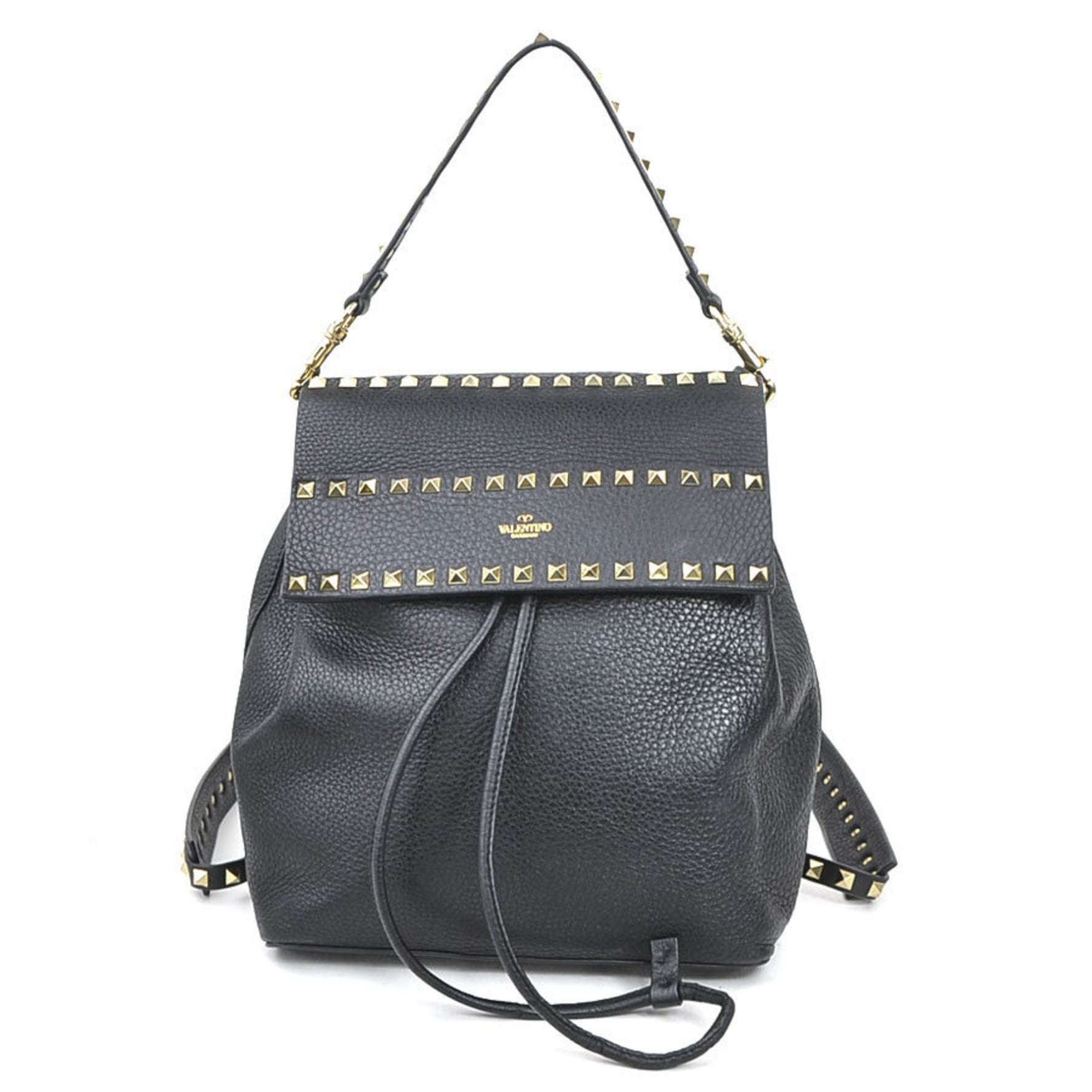 Valentino Garavani Rockstud Backpack in Leather