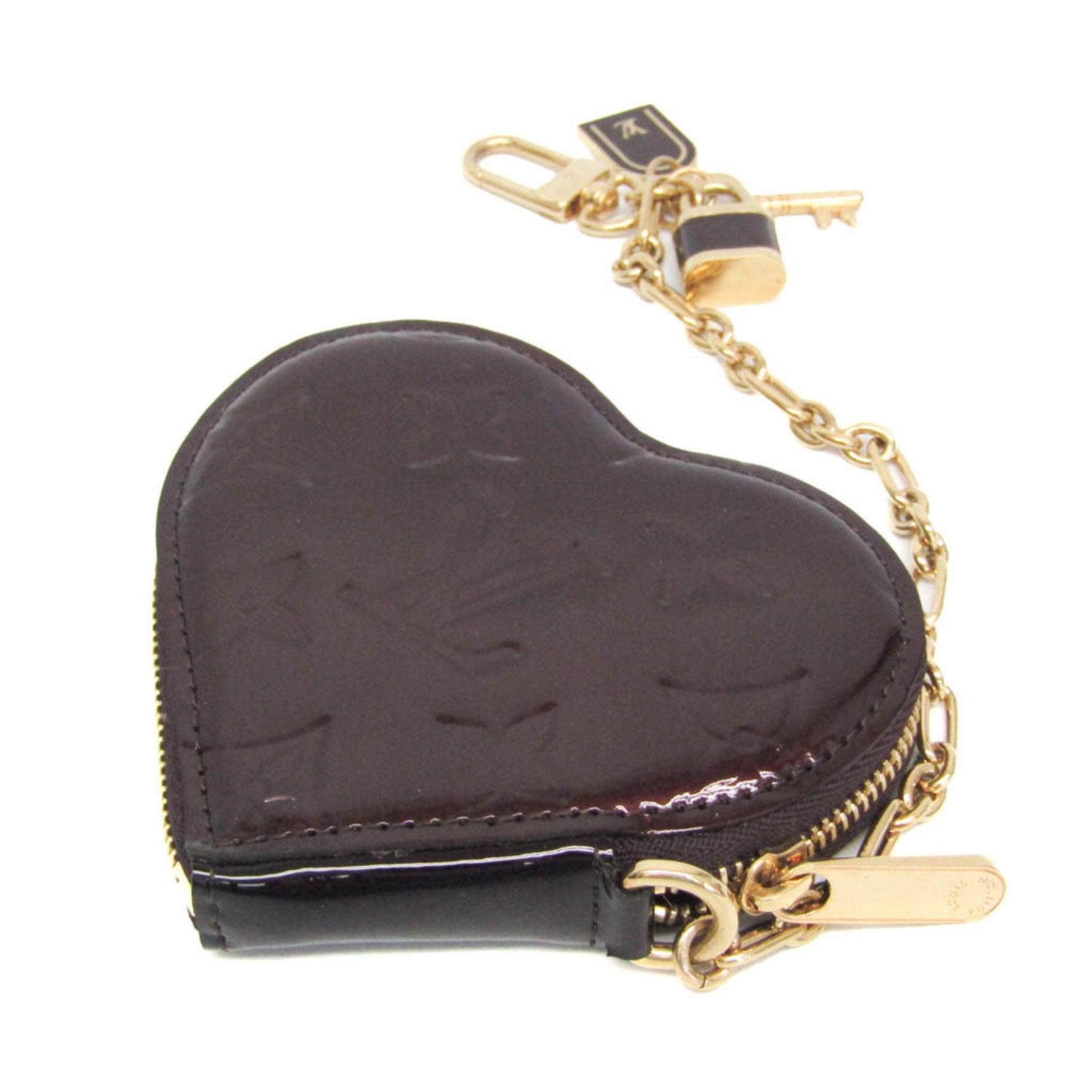 Louis Vuitton Monogram Vernis Porto Monet Cool Monogram Vernis Coin Purse/coin Case