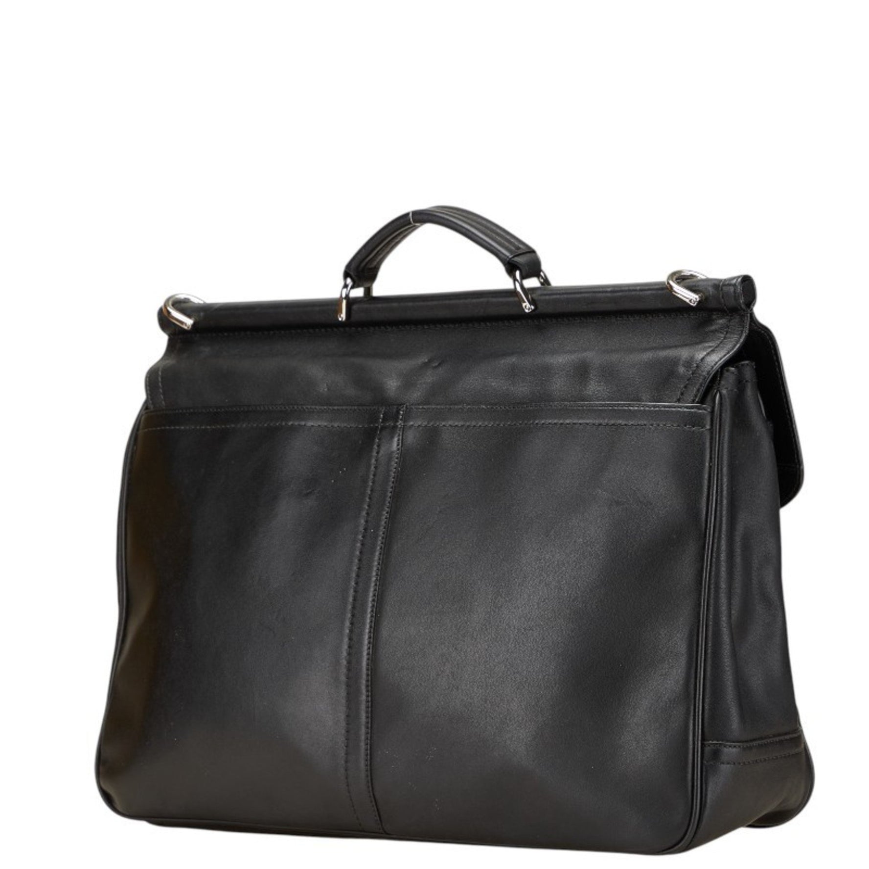 Coach Business Bag Briefcase Leather