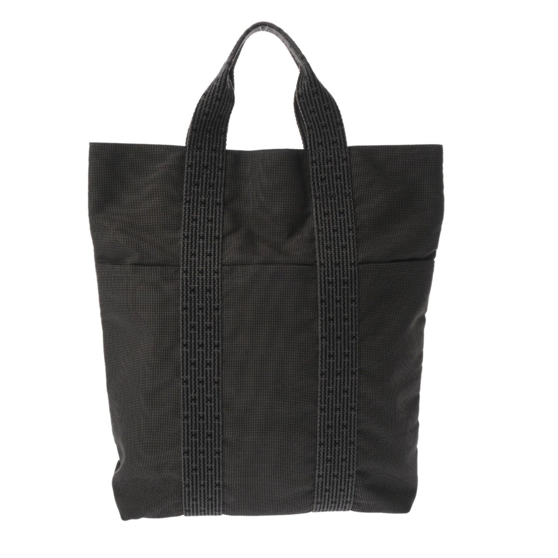 HERMES Airline Cabas Canvas Tote Bag, AB Rank, Pre-owned, Ginzo