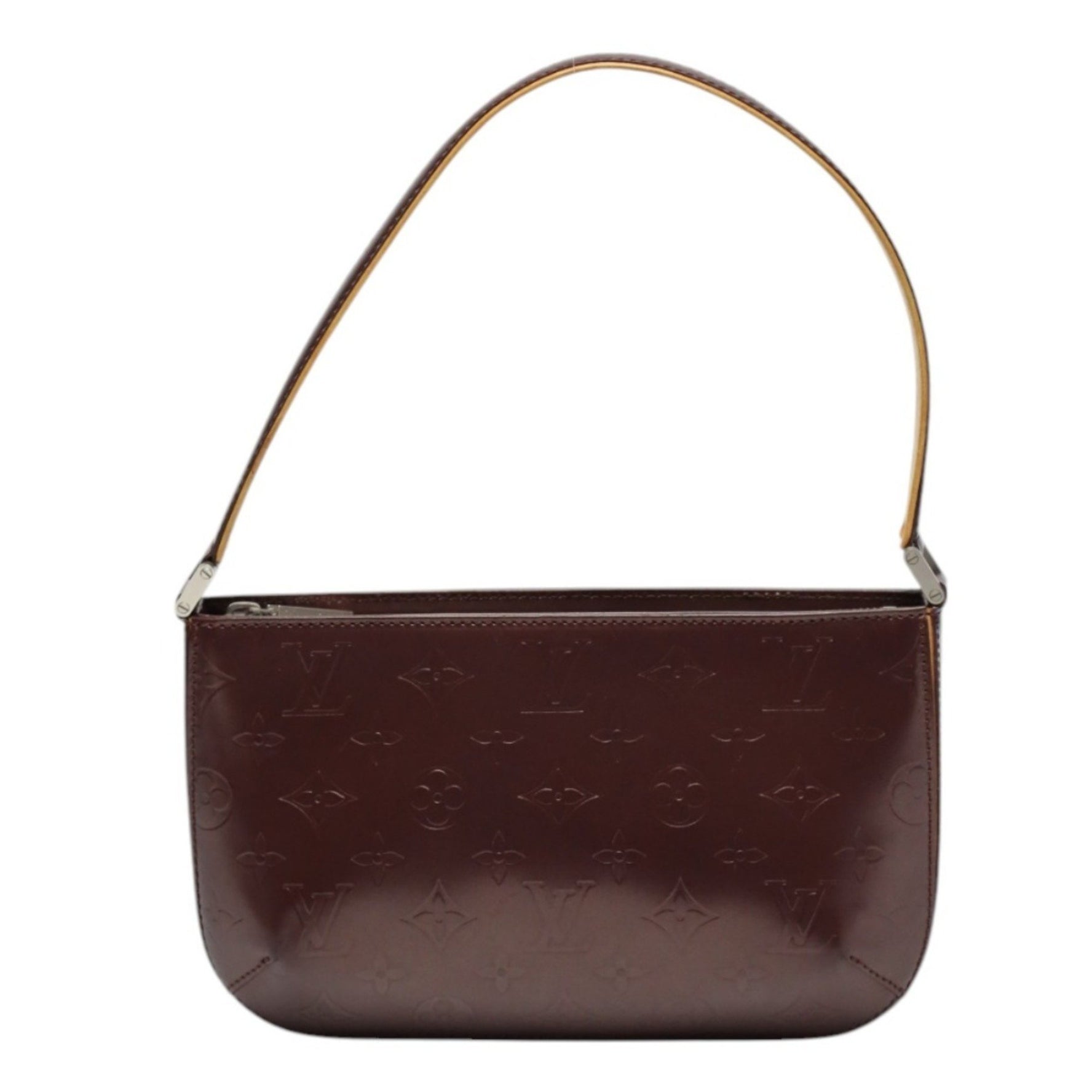 Louis Vuitton LOUIS VUITTON Handbag Bag Monogram Matte Faura M55146 Violet LV