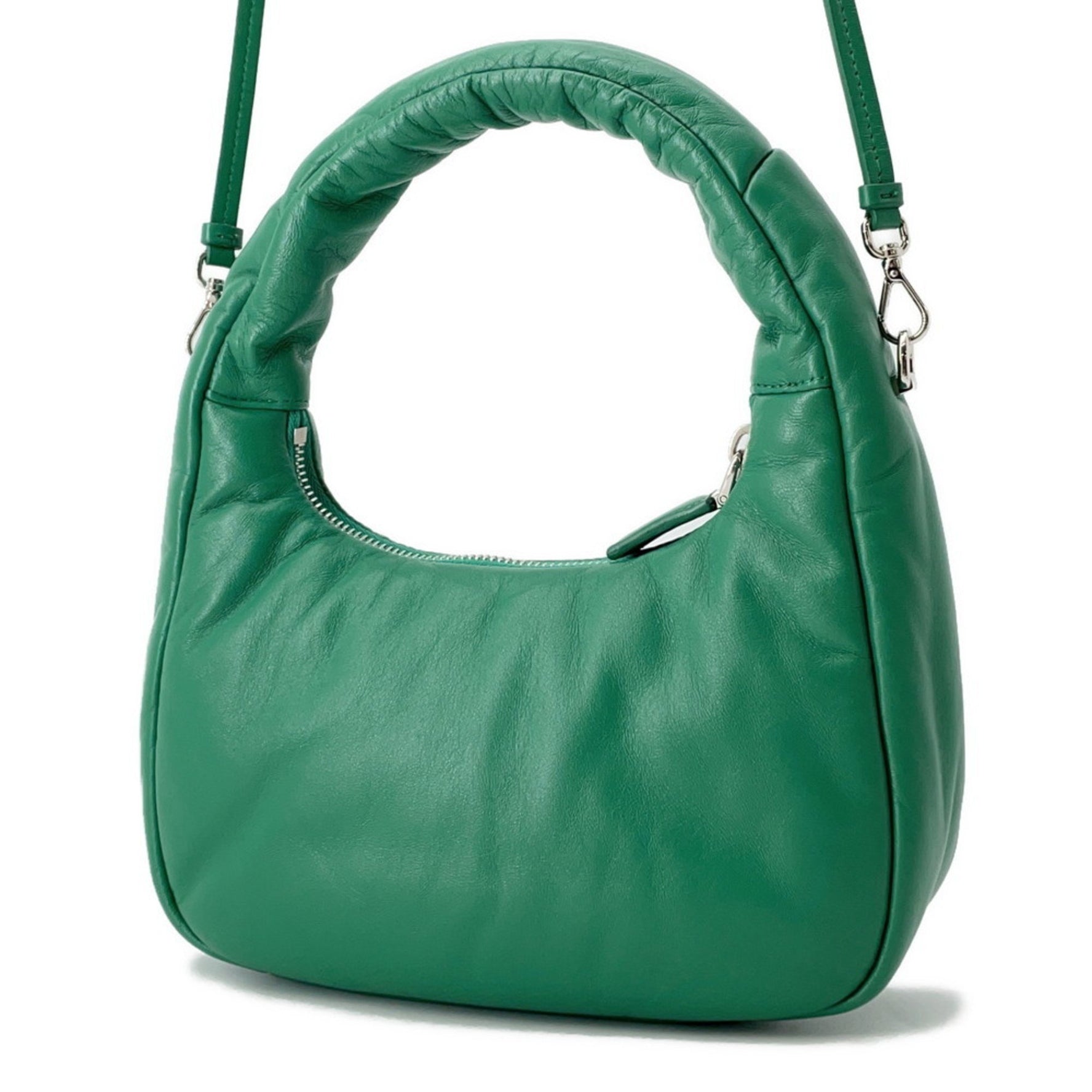 Prada handbag in soft padded leather with shoulder strap