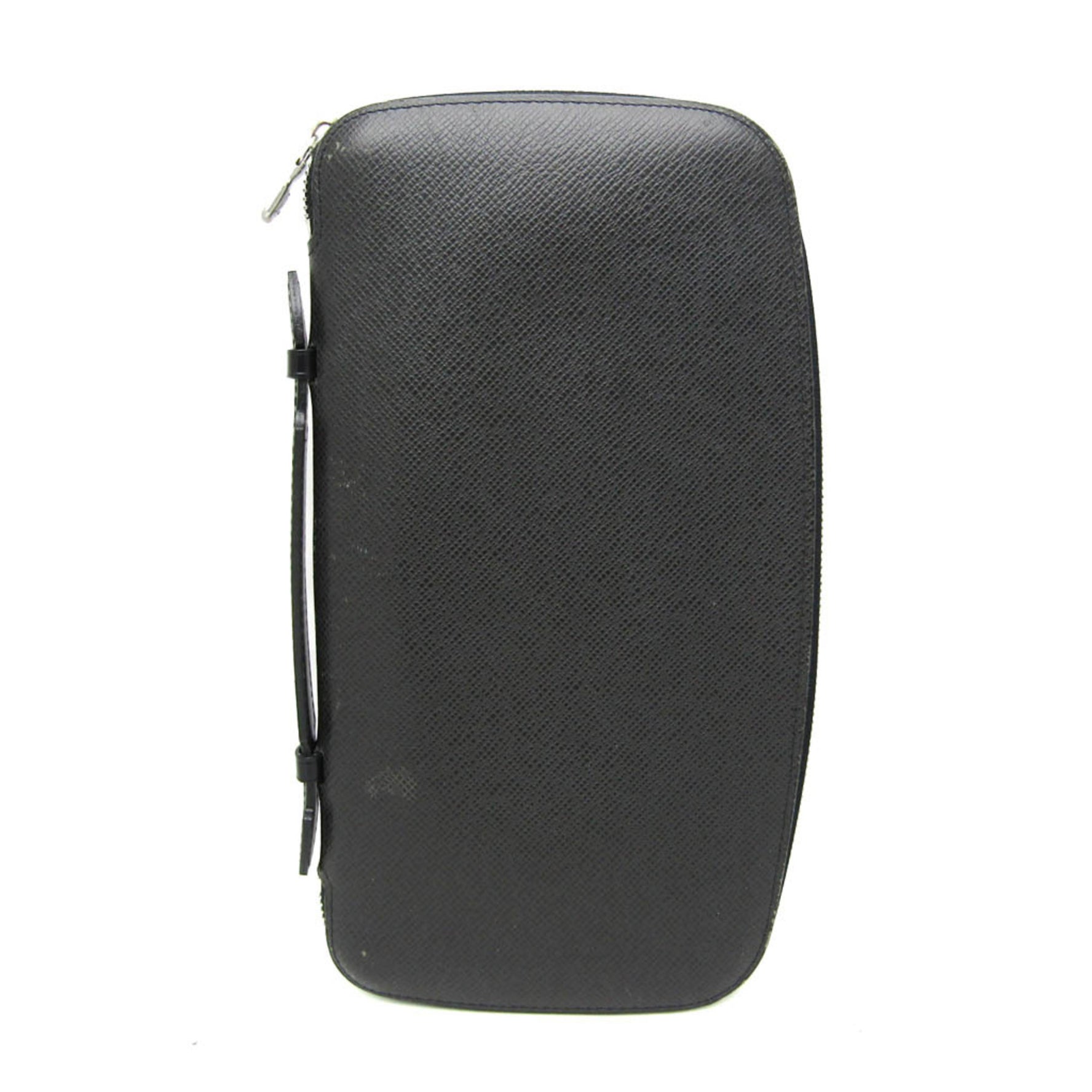 Louis Vuitton Taiga Travel Case Organizer Atoll M30652 Men's Taiga Leather Long Wallet (bi-fold) Ardoise