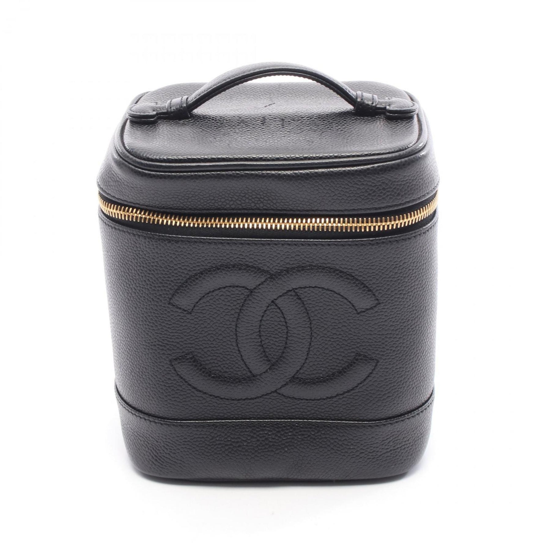 CHANEL Coco Mark Handbag Bag in Caviar (Grained Calfskin)